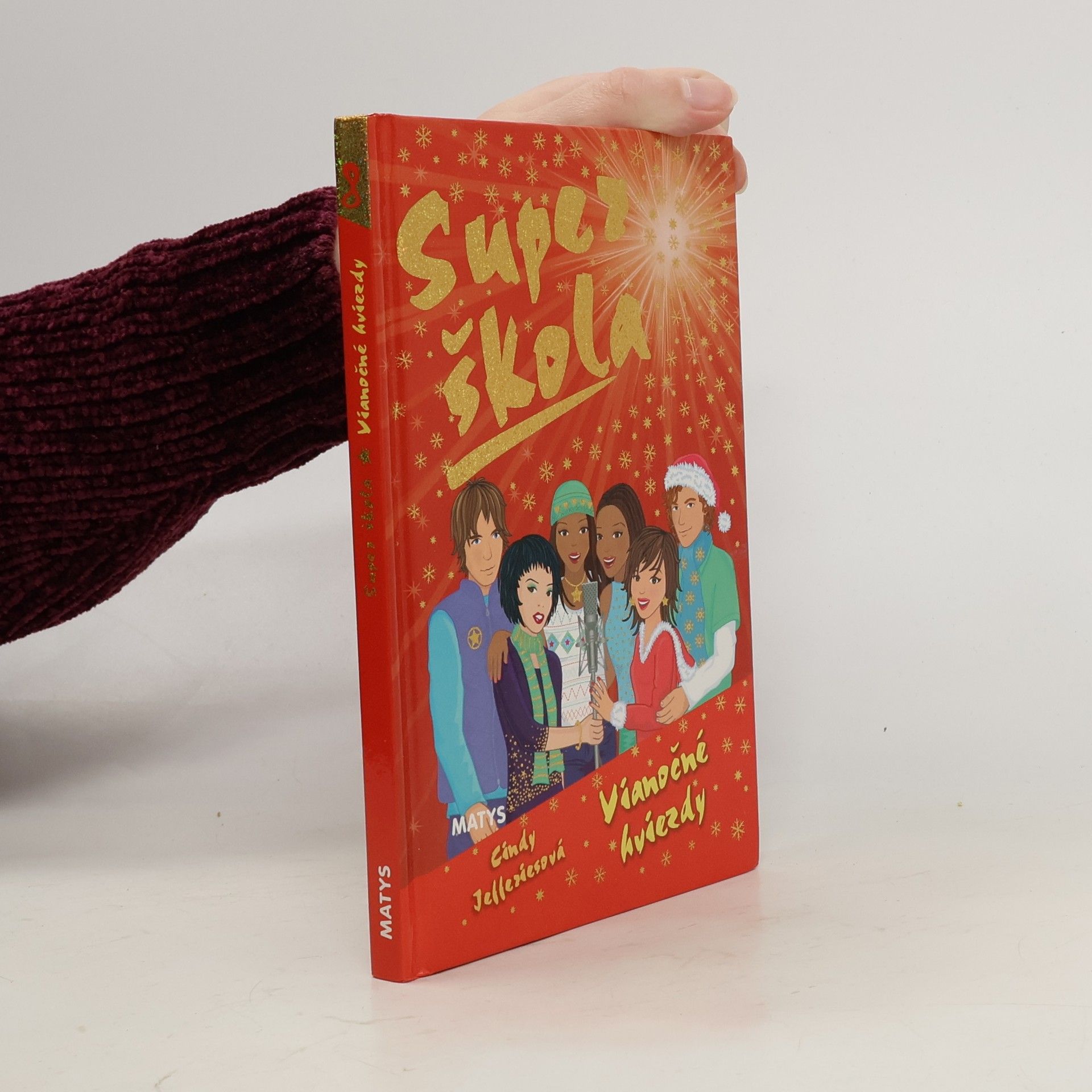 á. Cindy Jefferiesov Super škola 8: Vianočné hviezdy