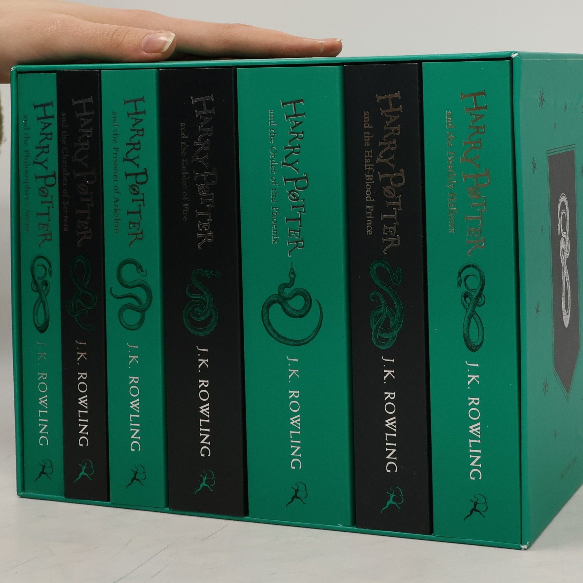 Joanne K. Rowling Harry Potter Slytherin House Editions Paperback Box Set