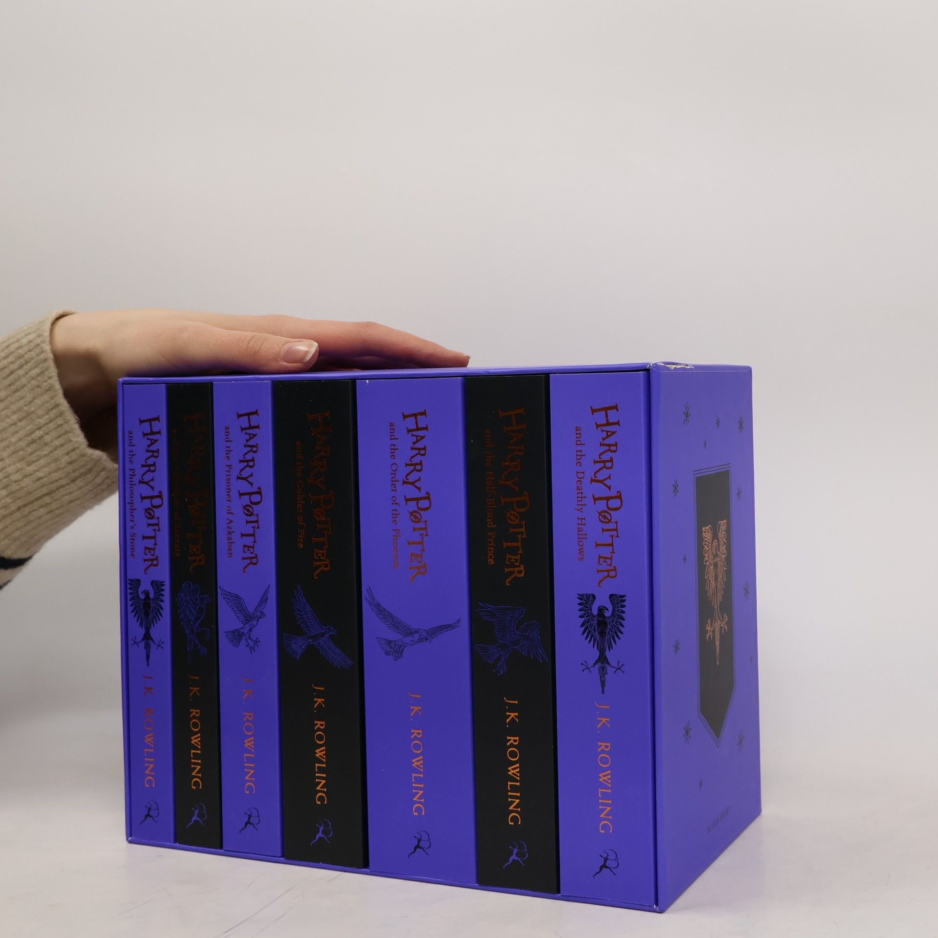 Joanne K. Rowlingová Harry Potter 1-7. Ravenclaw House Editions Paperback Box Set
