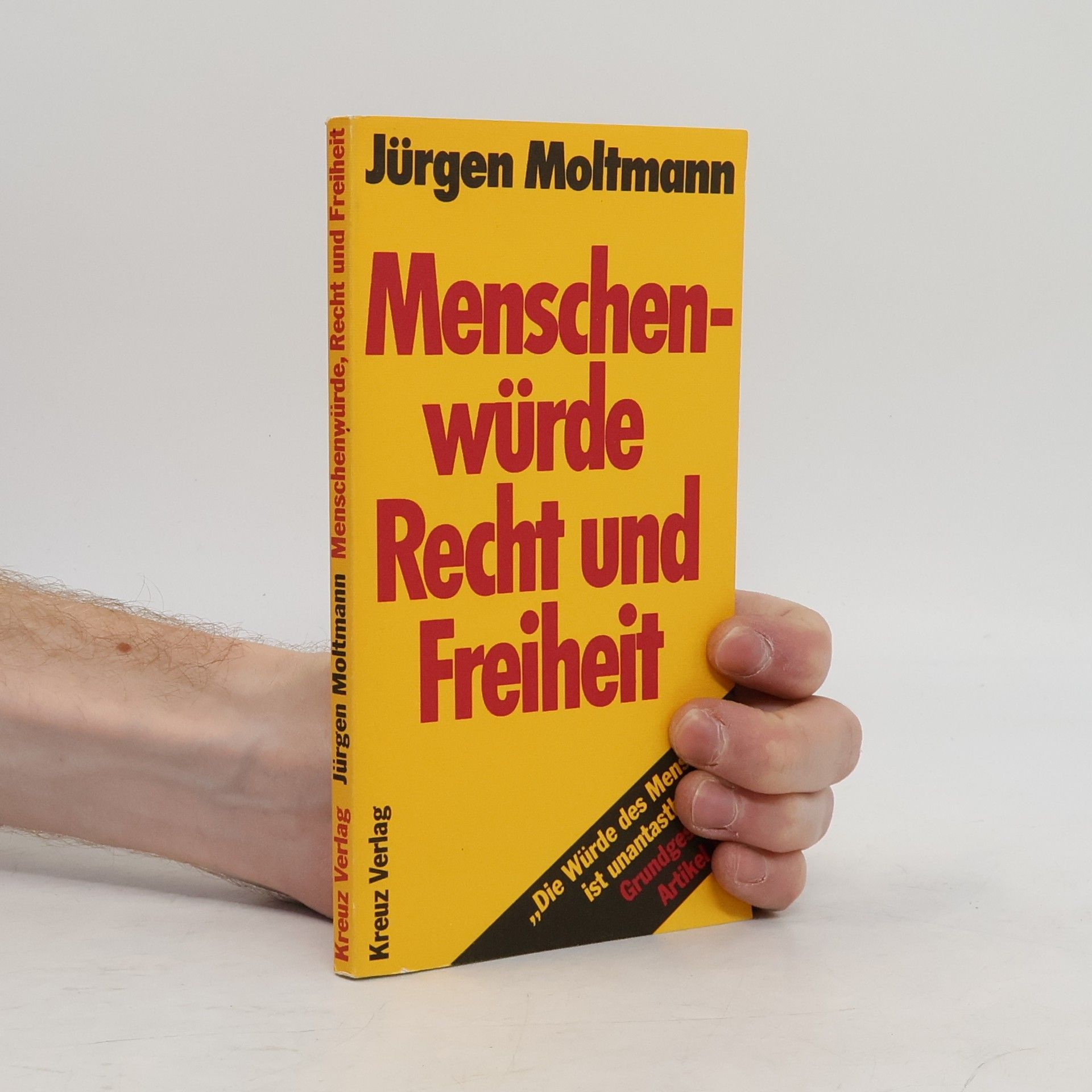 Jürgen Moltmann Menschenwürde, Recht und Freiheit