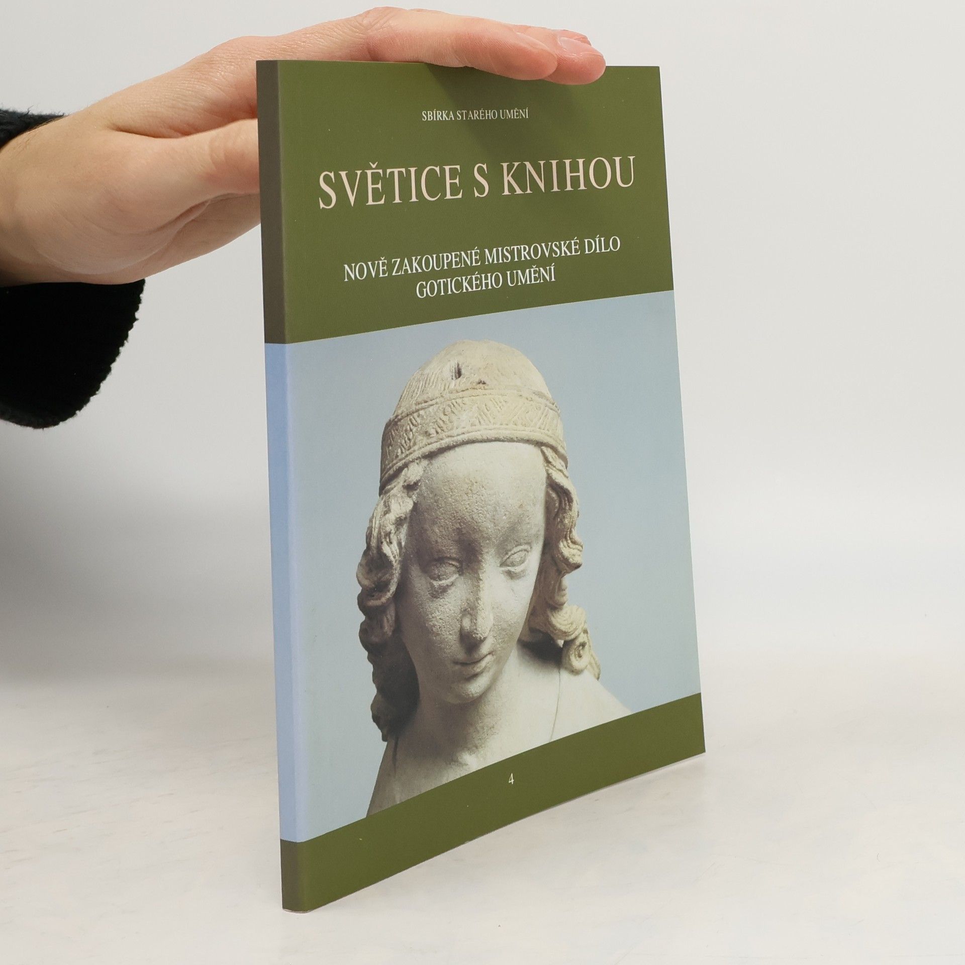 Milena Bartlová Světice s knihou: Nově zakoupené mistrovské dílo gotického umění