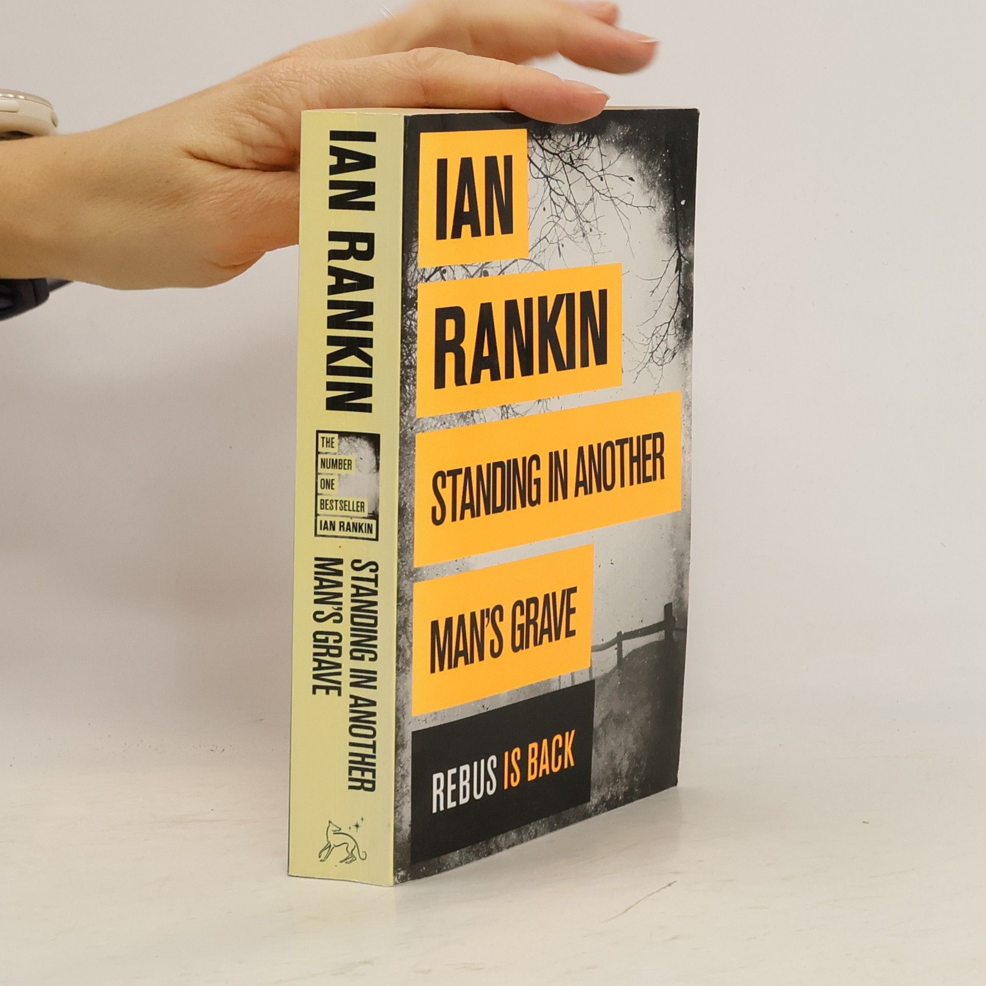 Ian Rankin Standing in another man's grave