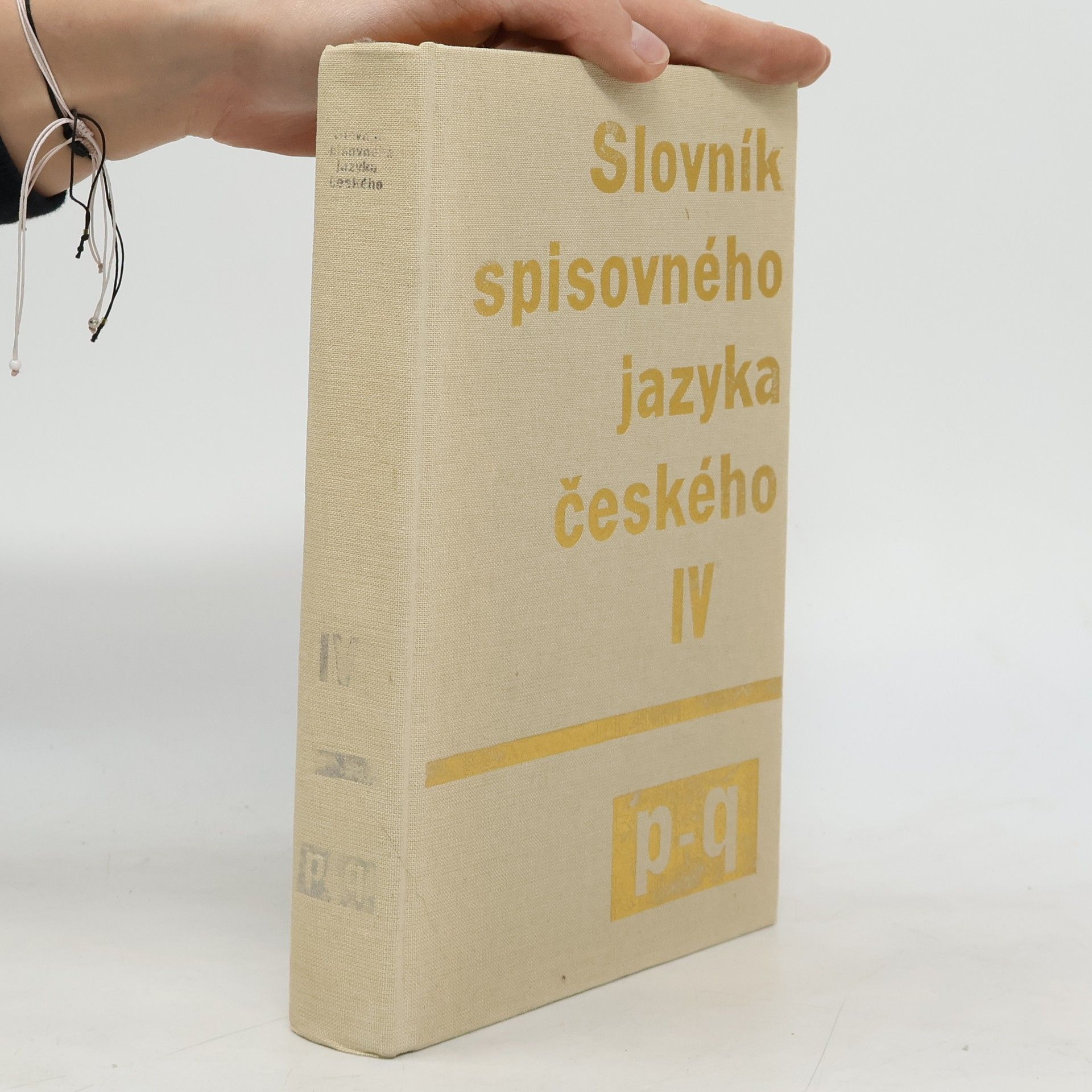 Auteurscollectief Slovník spisovného jazyka českého IV. P-Q