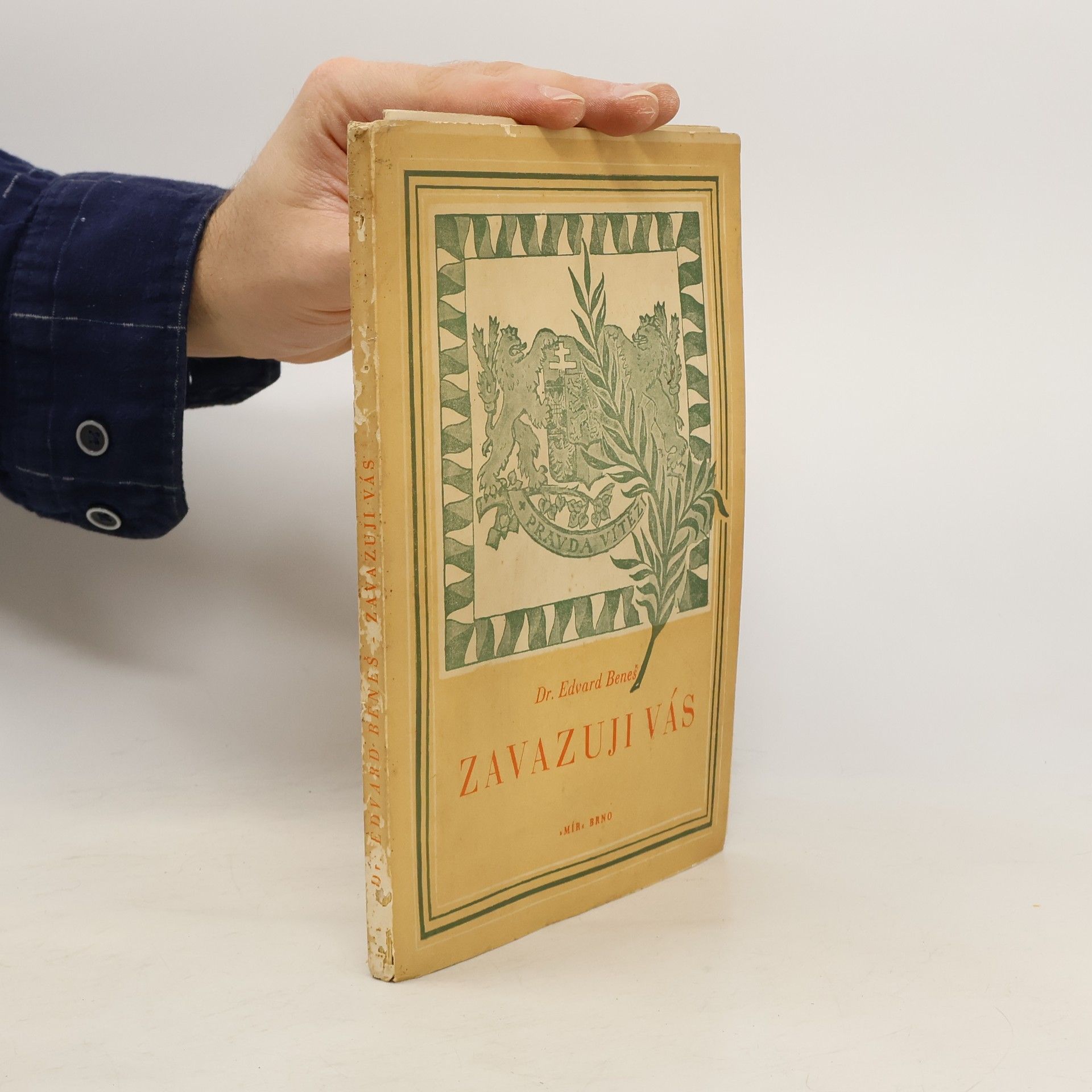 Edvard Beneš Zavazuji vás