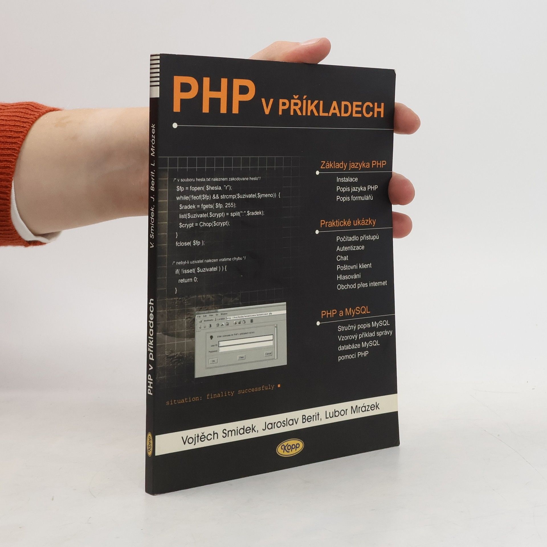 Vojtěch Smidek PHP v příkladech