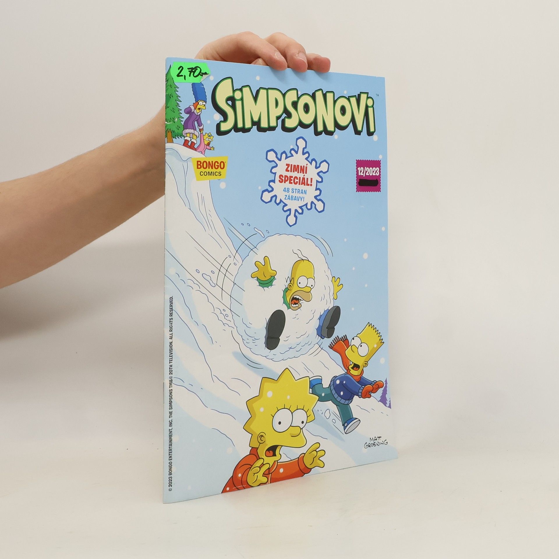 Kolektiv autorů Simpsonovi 12/2023