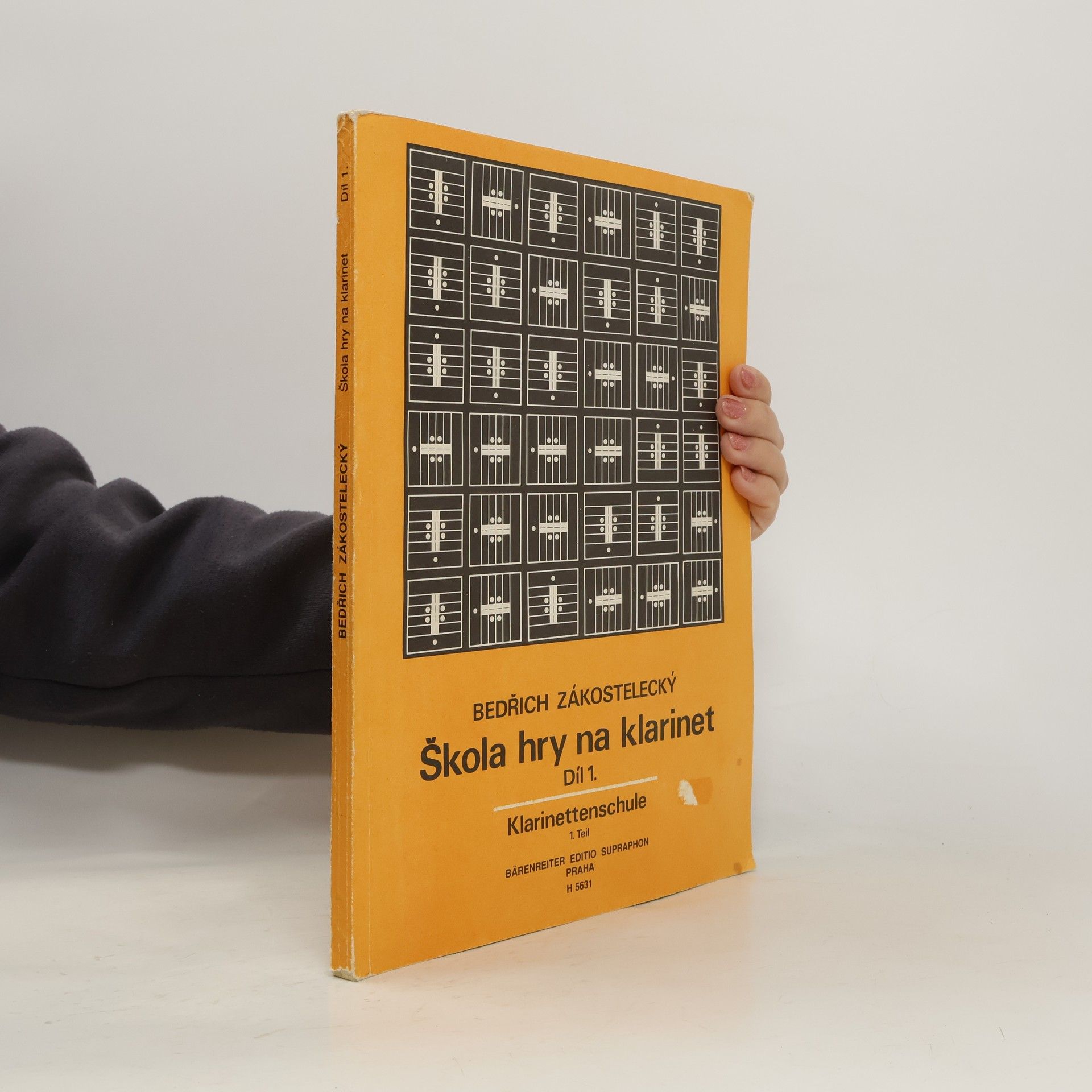 Bedřich Zákostelecký Škola hry na klarinet 1