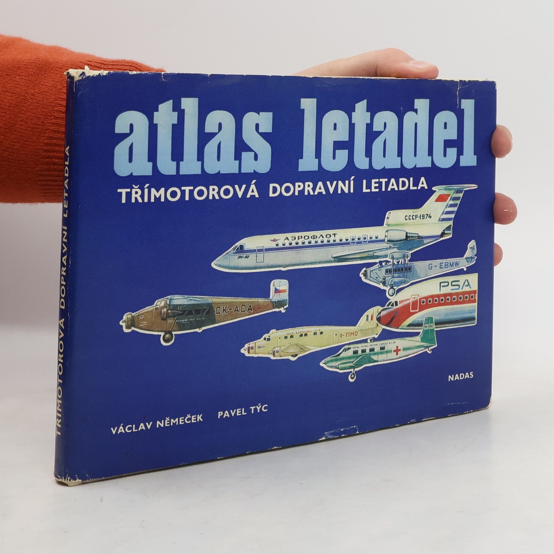 Václav Němeček Atlas letadel. Třímotorová dopravní letadla