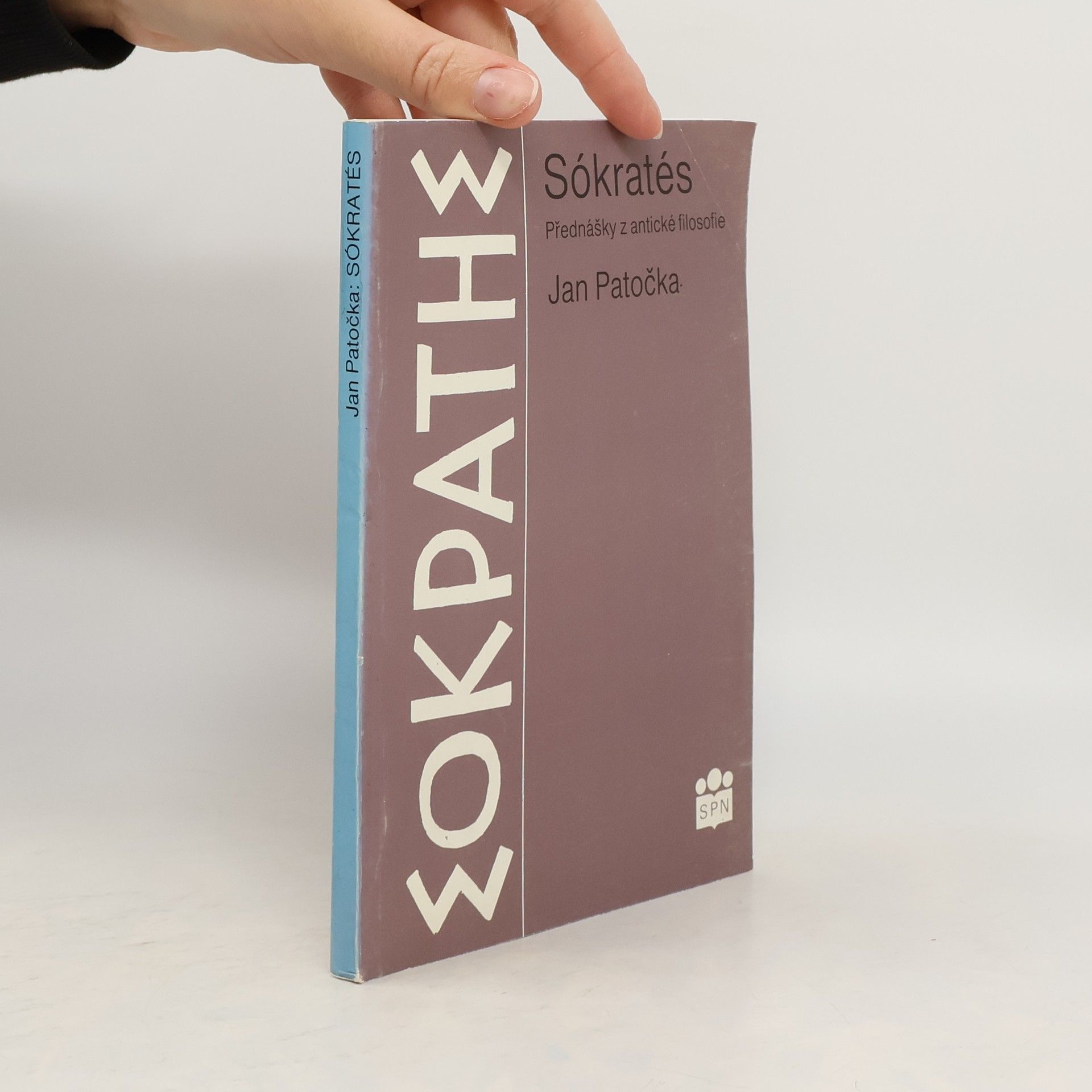 Jan Patočka Sókratés. Přednášky z antické filosofie