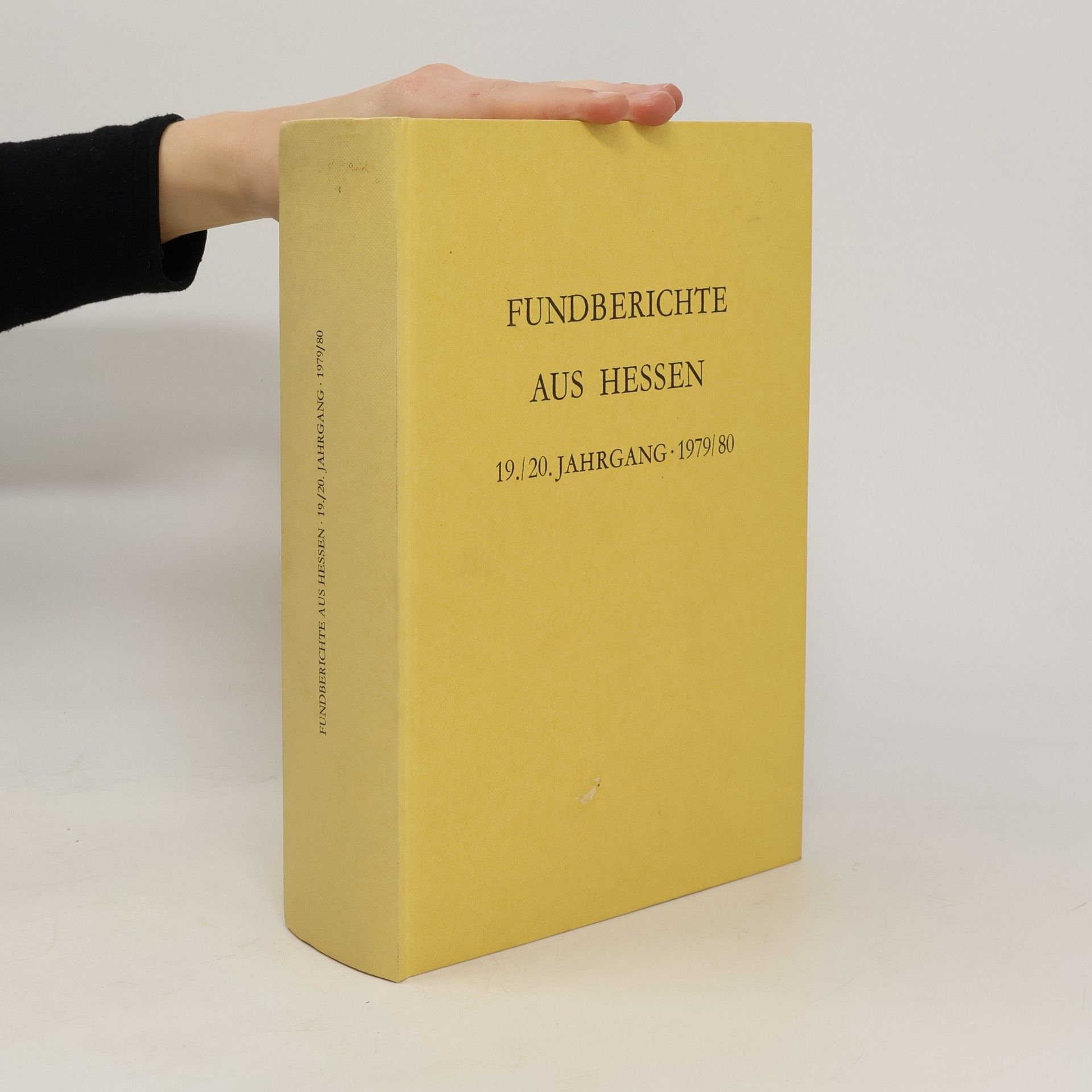 AA.VV. Fundberichte aus Hessen. 19. und 20. Jahrgang. 1979/80