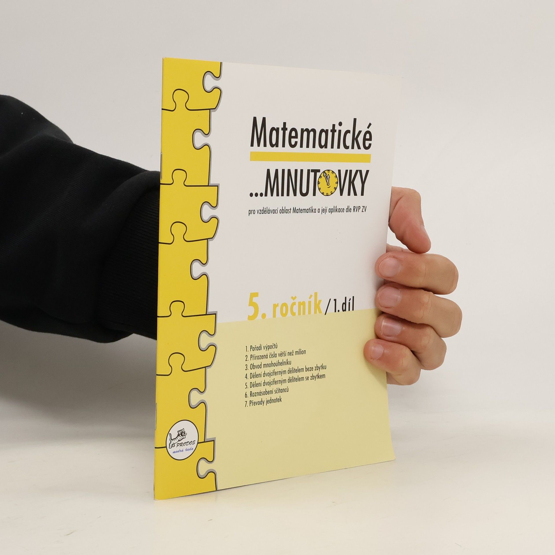 Josef Molnár Matematické ...minutovky 5. ročník / 1. díl