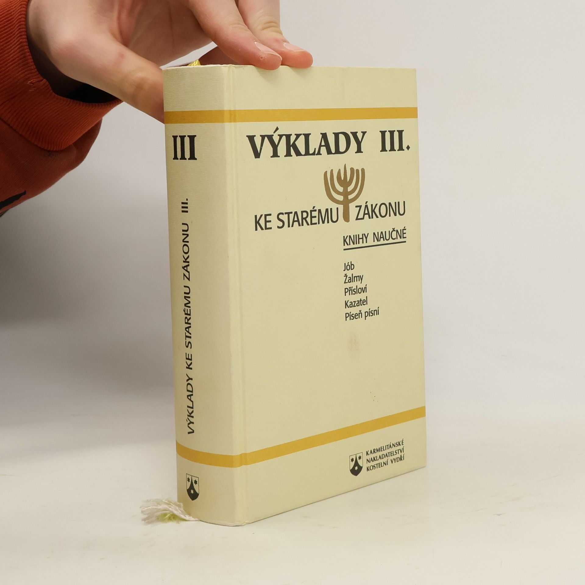 Miloš Bič Výklady ke Starému zákonu III.