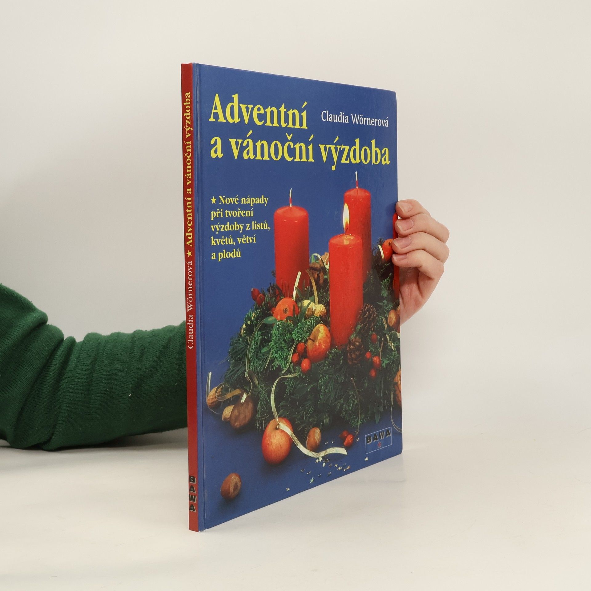 Claudia Wörner Adventní a vánoční výzdoba : nové nápady při tvoření výzdoby z listů, květů, větví a plodů