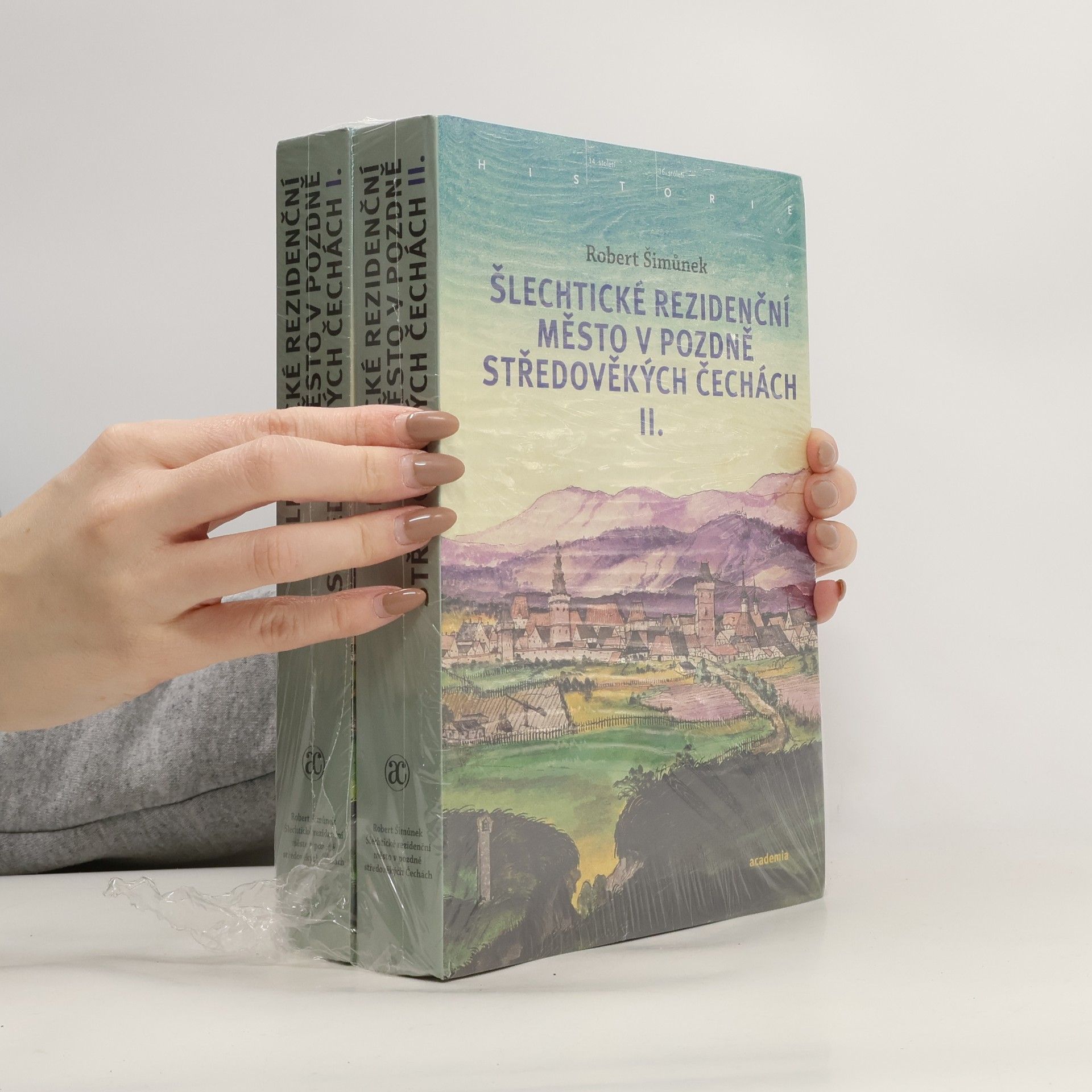 Robert Šimůnek Šlechtické rezidenční město v pozdně středověkých Čechách I.-II.