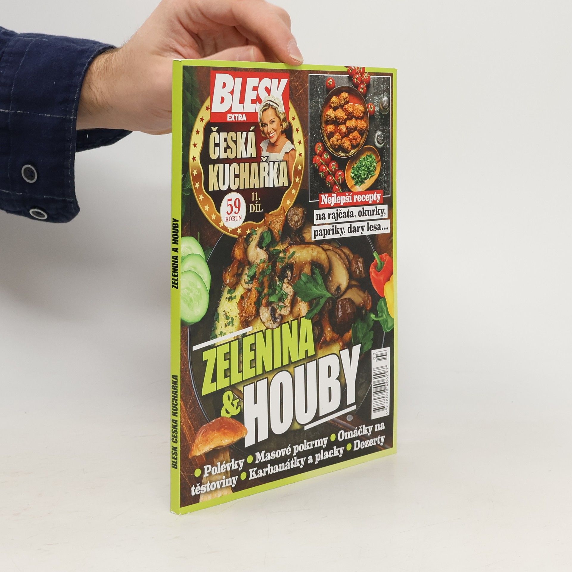 Dorota Dostálová Česká kuchařka. 11. díl, Zelenina & houby
