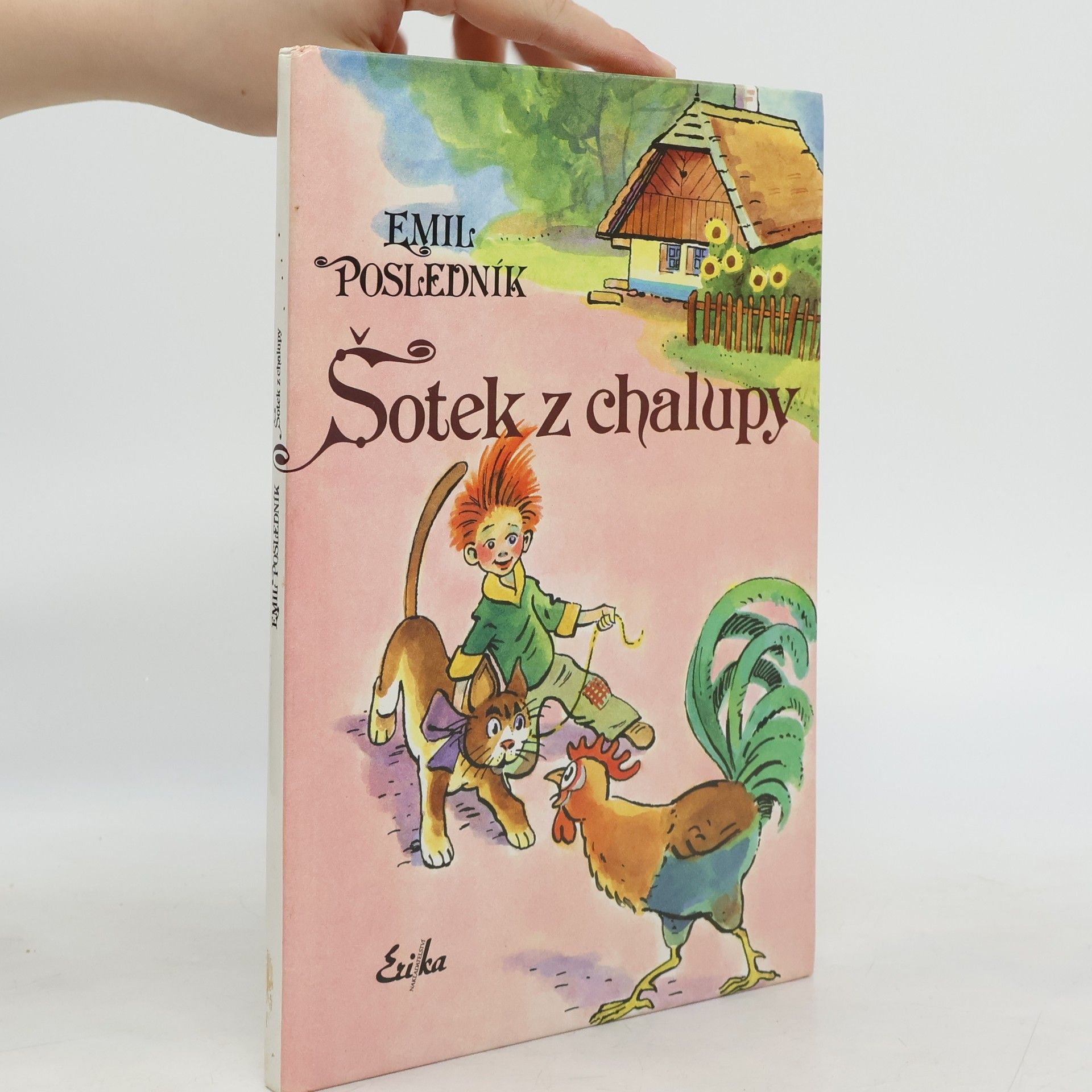 Emil Posledník Šotek z chalupy