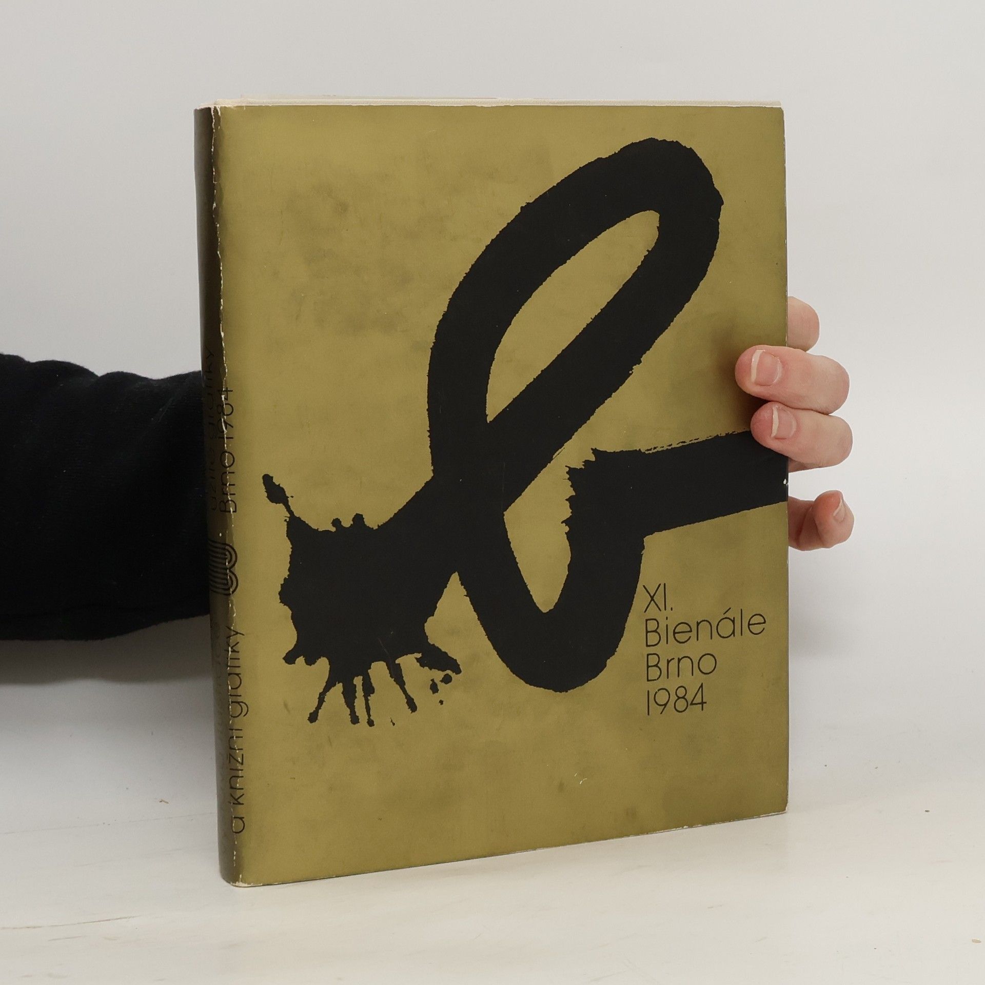 Jiří Hlušička XI. Bienále užité grafiky Brno 1984