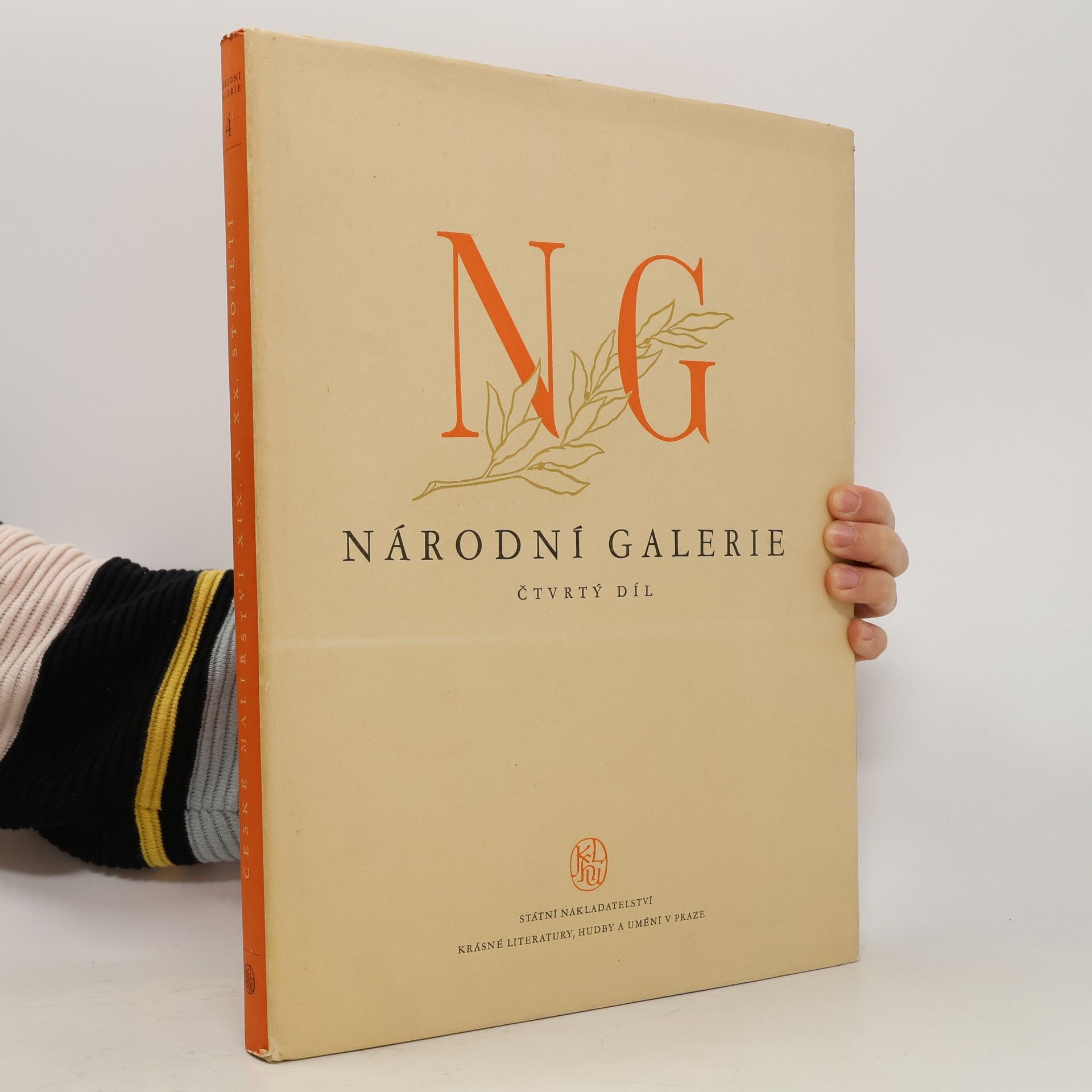 Vladimír Novotný Národní galerie. Čtvrtý díl. České malířství konce XIX. a začátku XX. století.