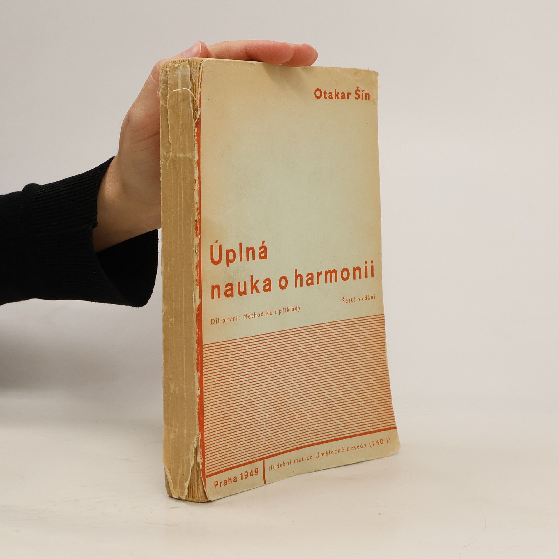 Úplná nauka o harmonii na základě melodie a rytmu. Díl I. Methodika a příklady