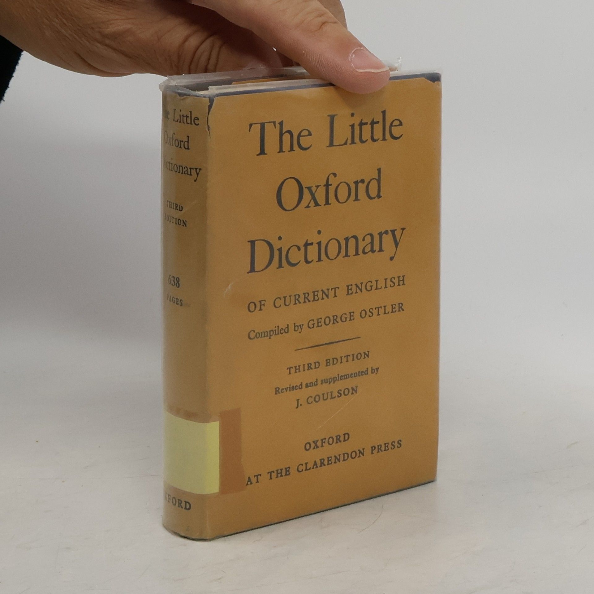 George Ostler The Little Oxford Dictionary of Current English