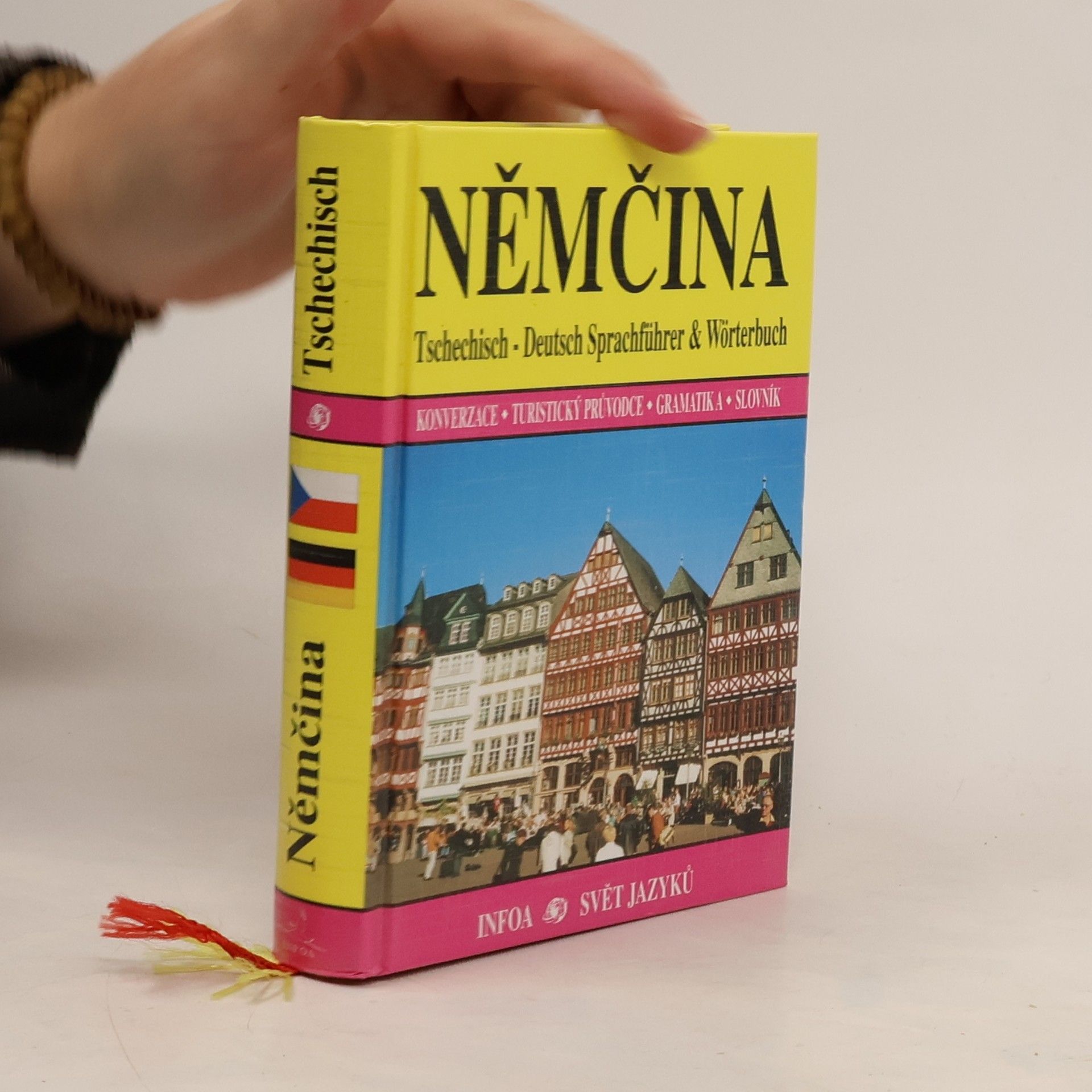 Jana Navrátilová Němčina: Tschechisch-deutsch Sprachführer & Wörterbuch: Konverzace - turistický průvodce - gramatika - slovník