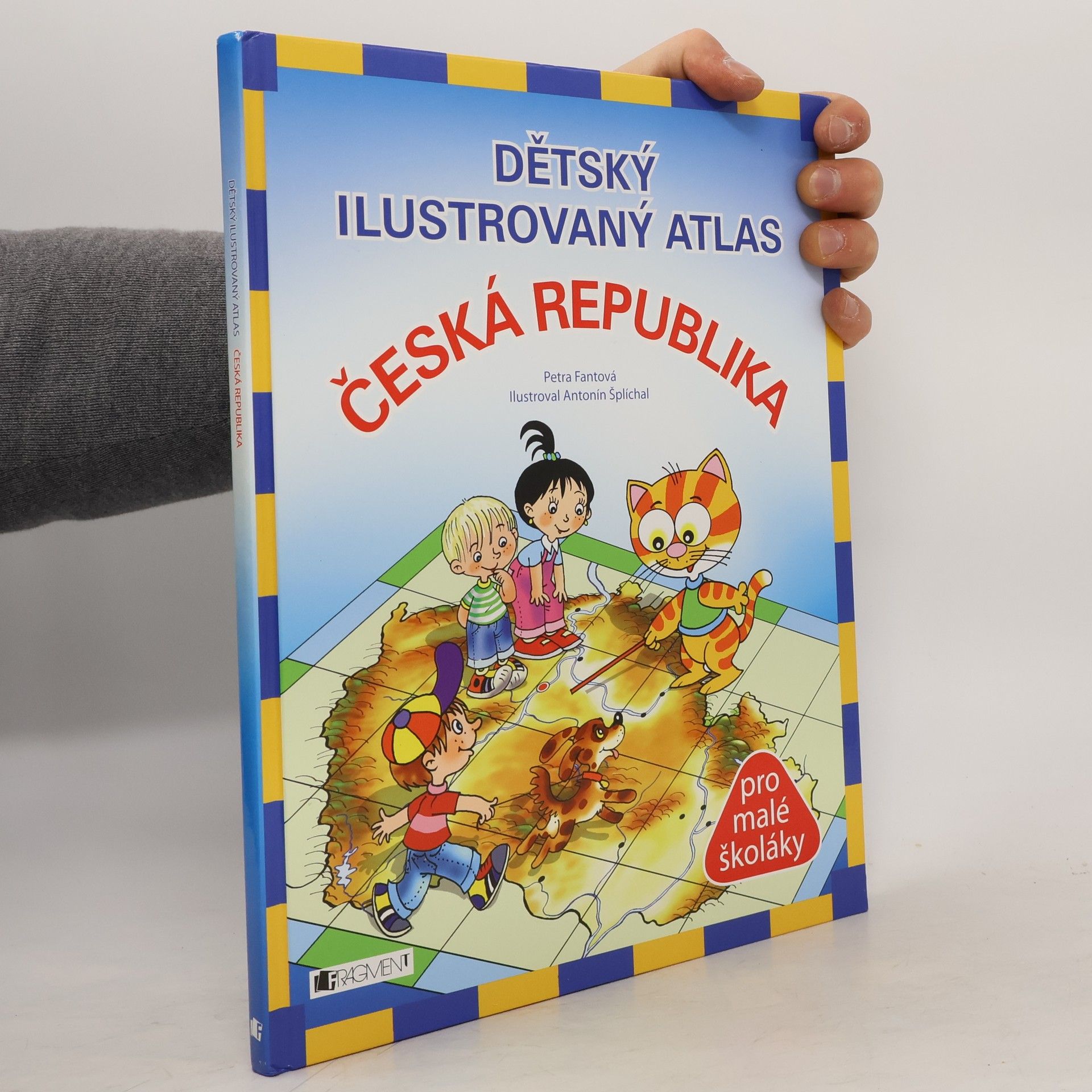 Antonín Šplíchal Dětský ilustrovaný atlas Česká republika