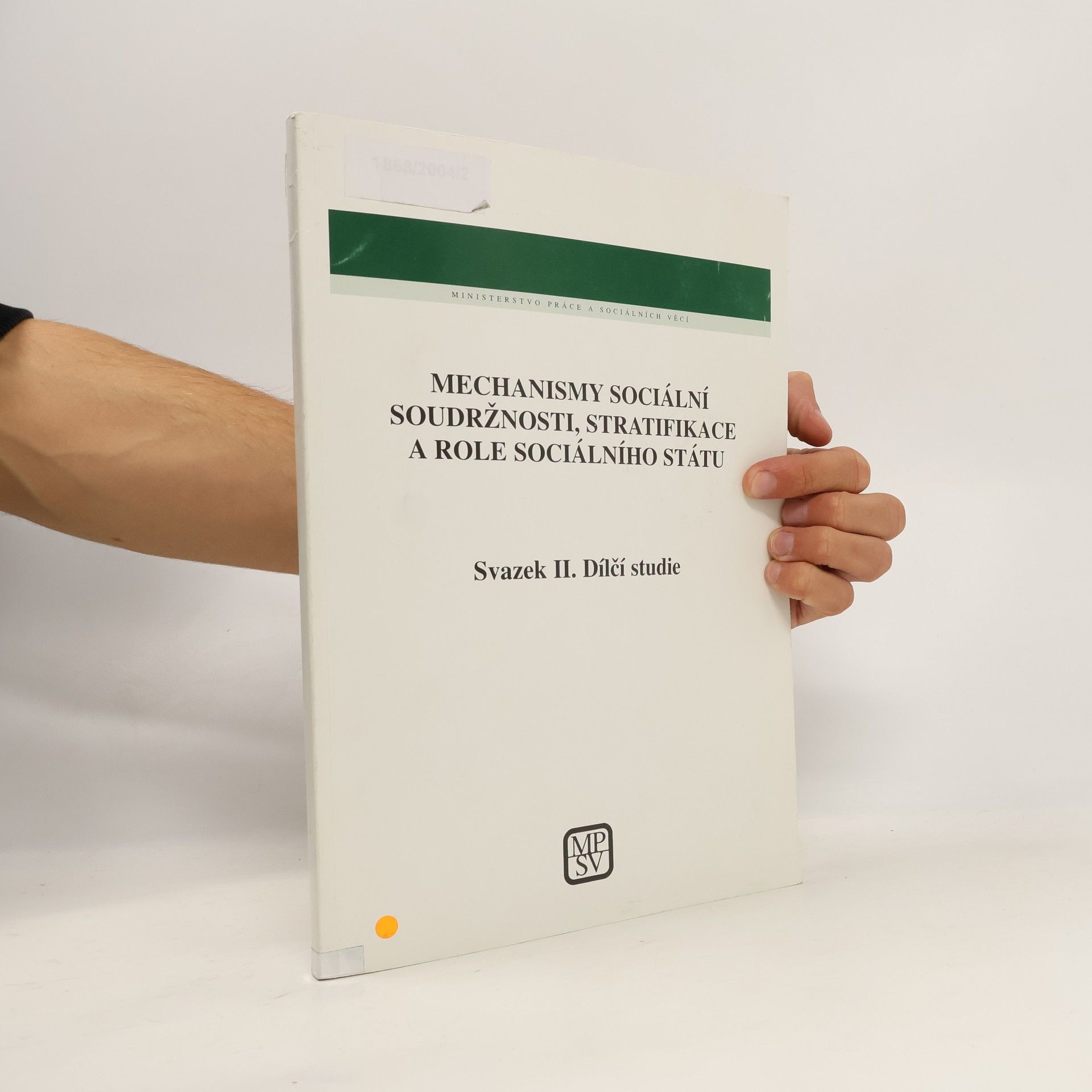 Mechanismy sociální soudržnosti, stratifikace a role sociálního státu