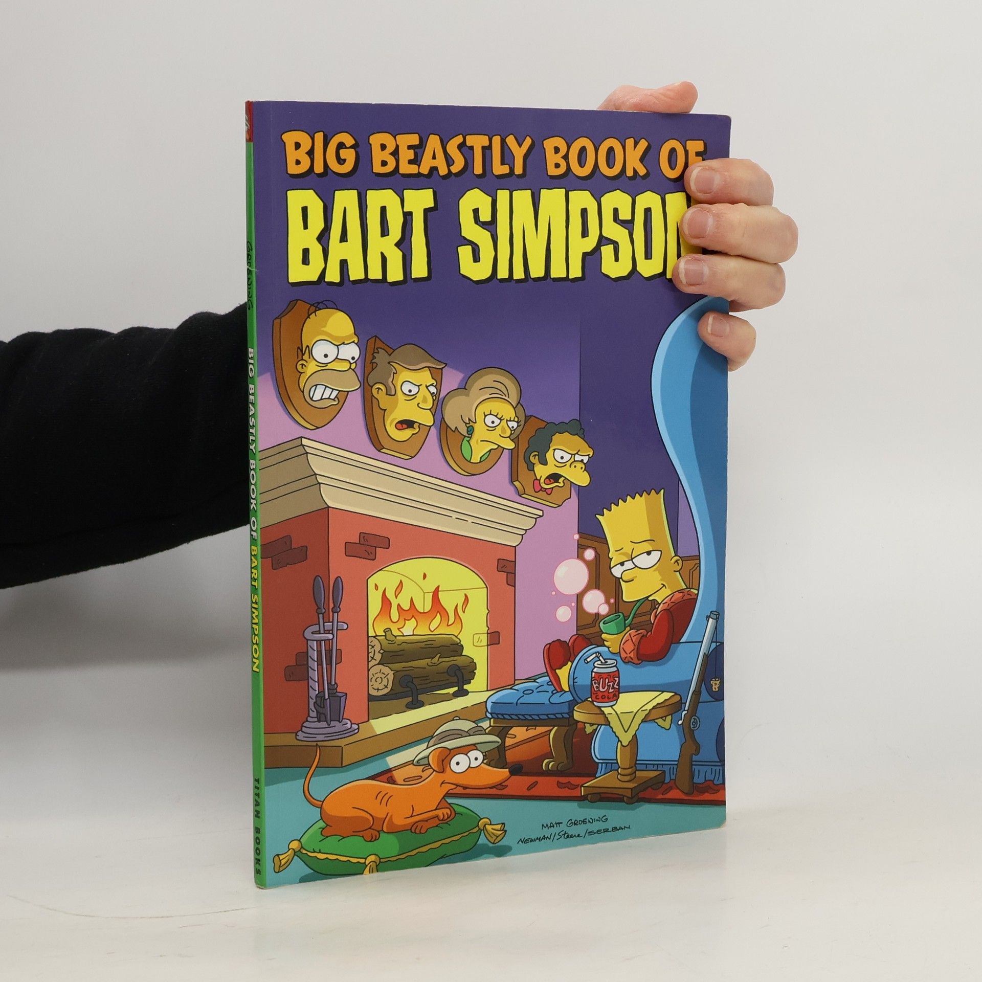 James McGrath Simpsons Comics Presents the Big Beastly Book of Bart