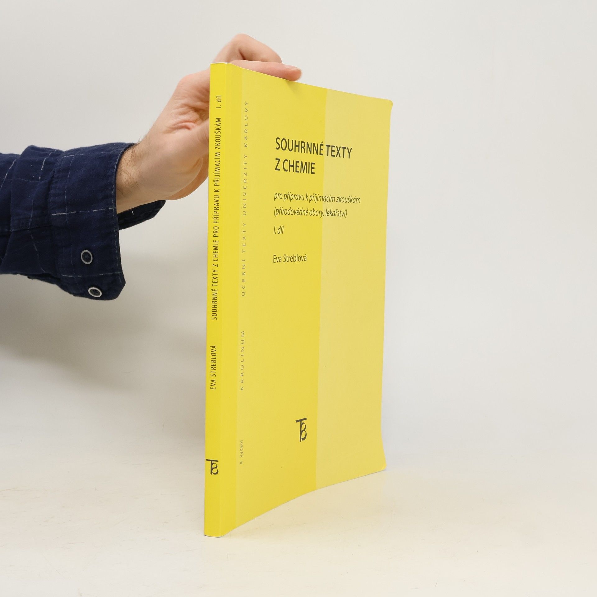 Eva Streblová Souhrnné texty z chemie pro přípravu k přijímacím zkouškám I. díl