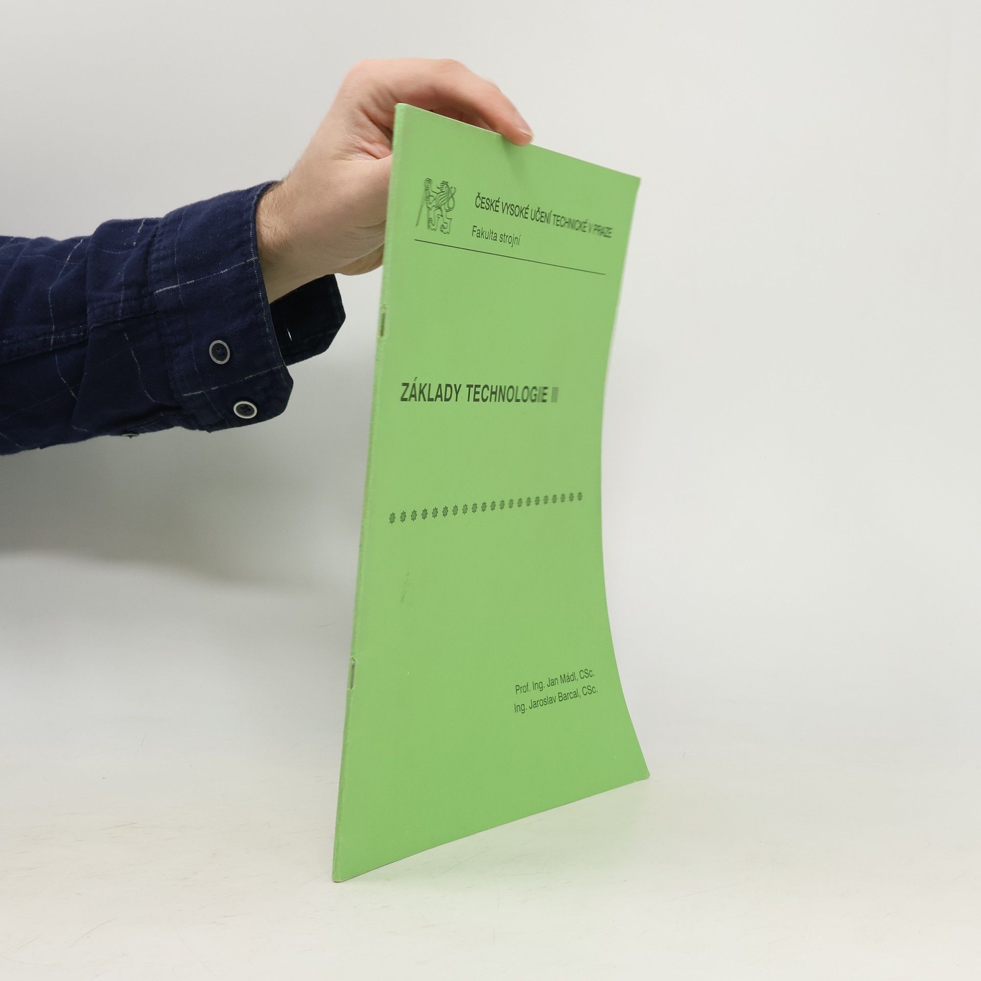 Jan Mádl Základy technologie II