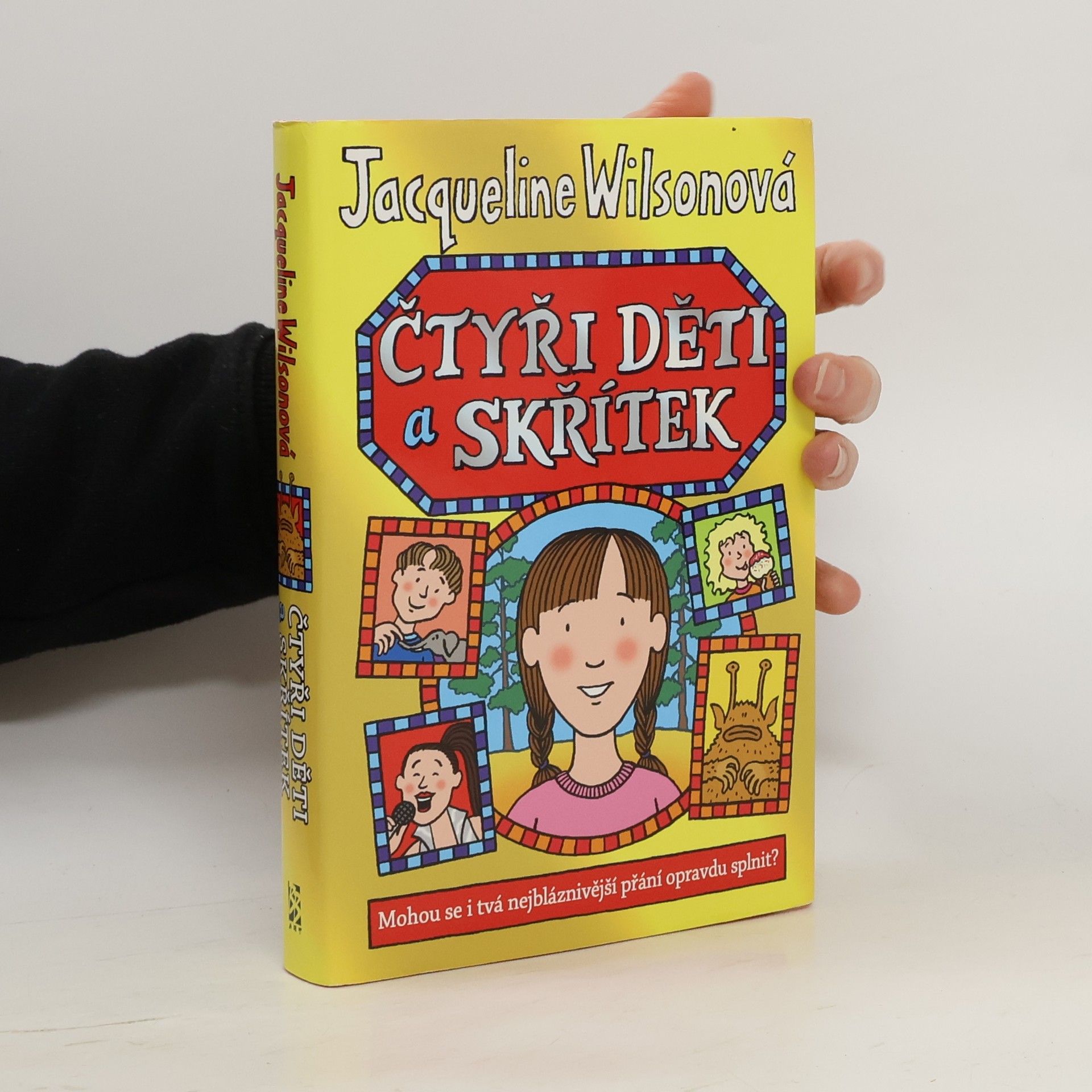 Jacqueline Wilson Čtyři děti a skřítek