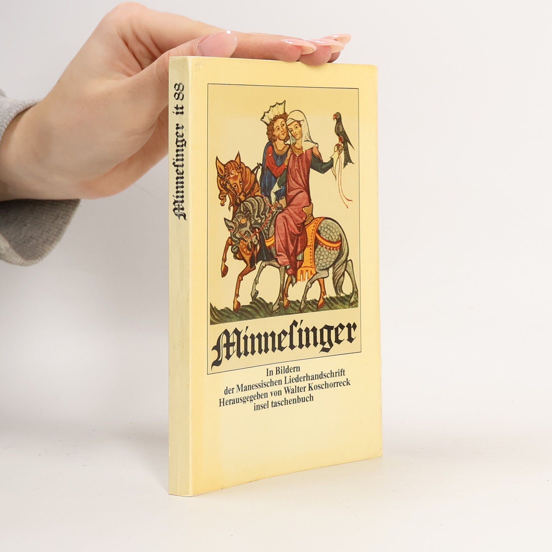 Minnesinger in Bildern der Manessischen Liederhandschrift