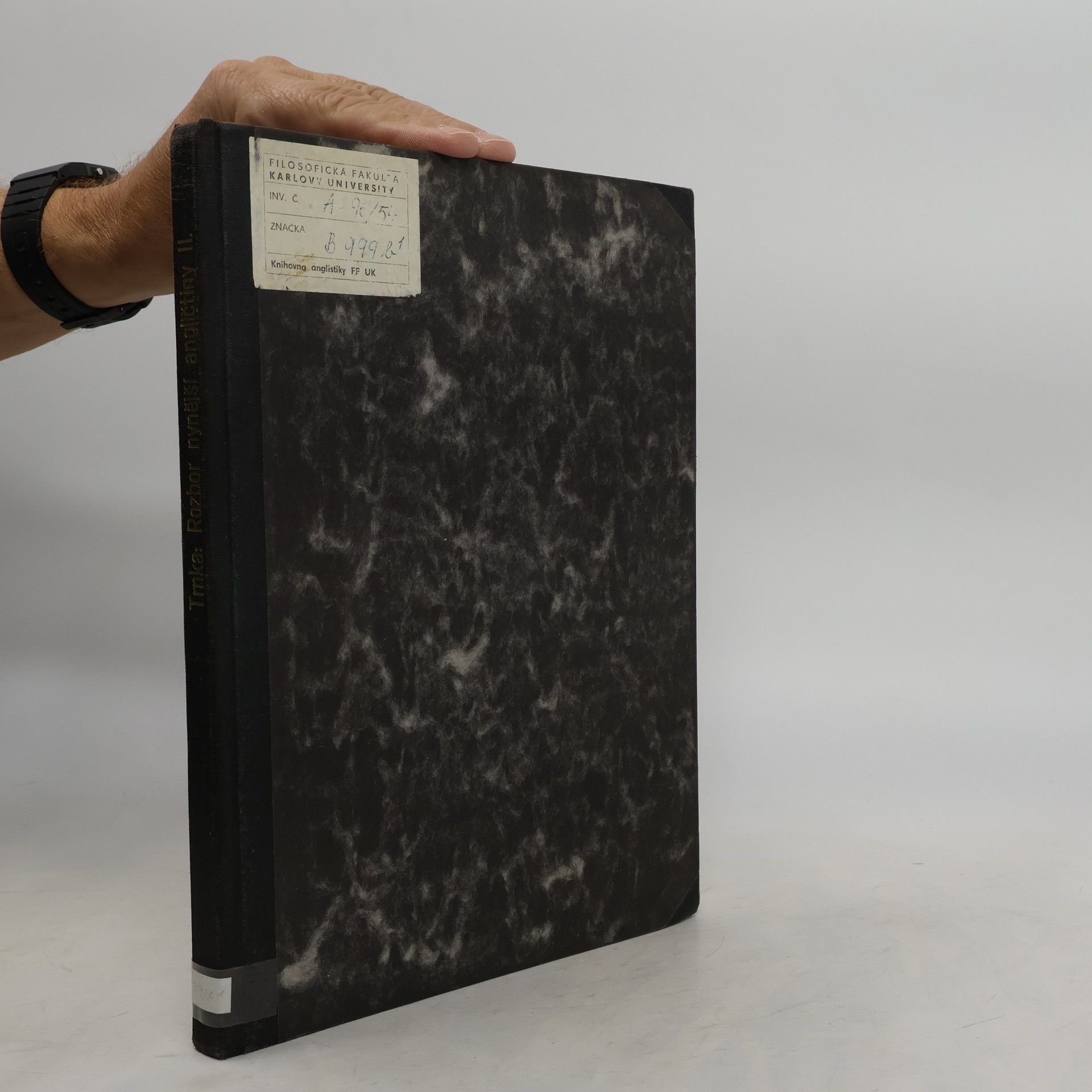 Rozbor nynější spisovné angličtiny, díl II: Morfologie slovních druhů (části řeči) a tvoření slov