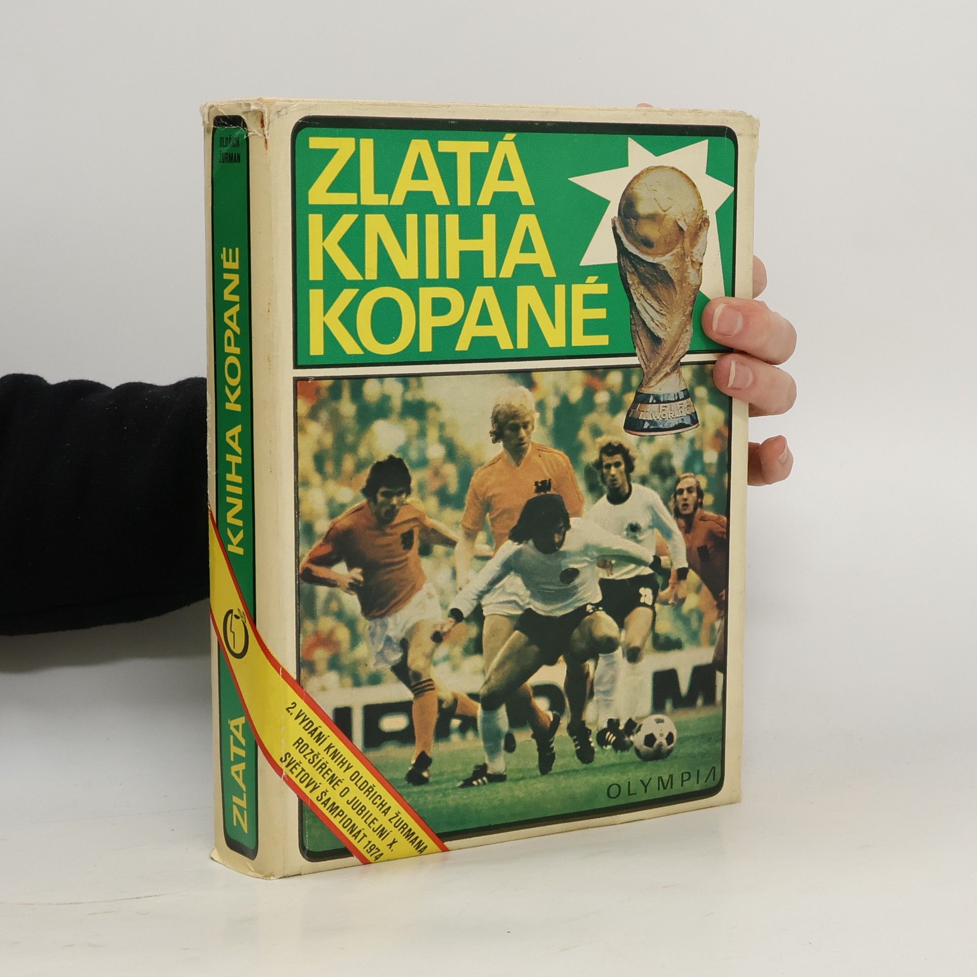 Oldřich Žurman Zlatá kniha kopané