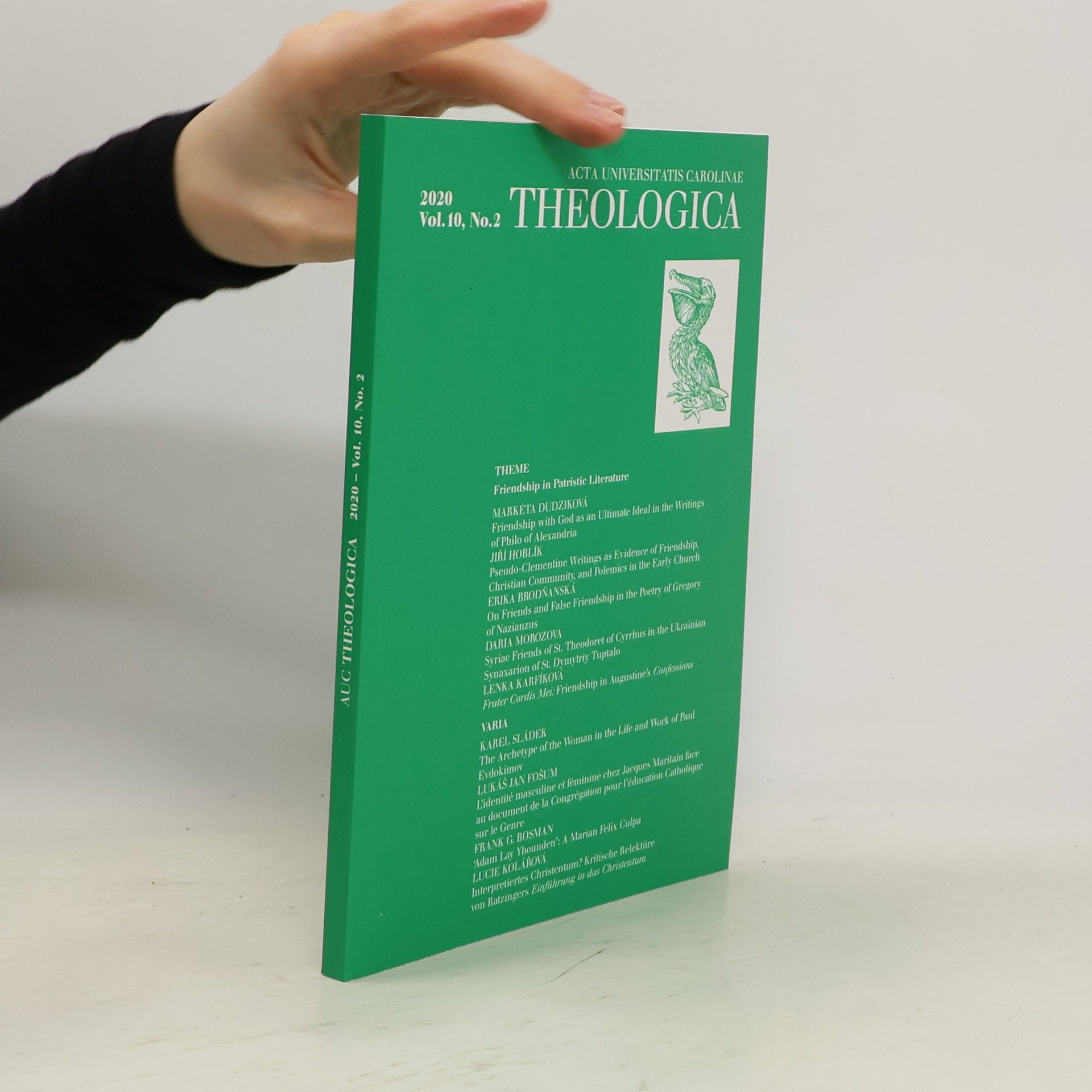 Kolektív autorov Theologica. Vol. 10, No. 2/2020