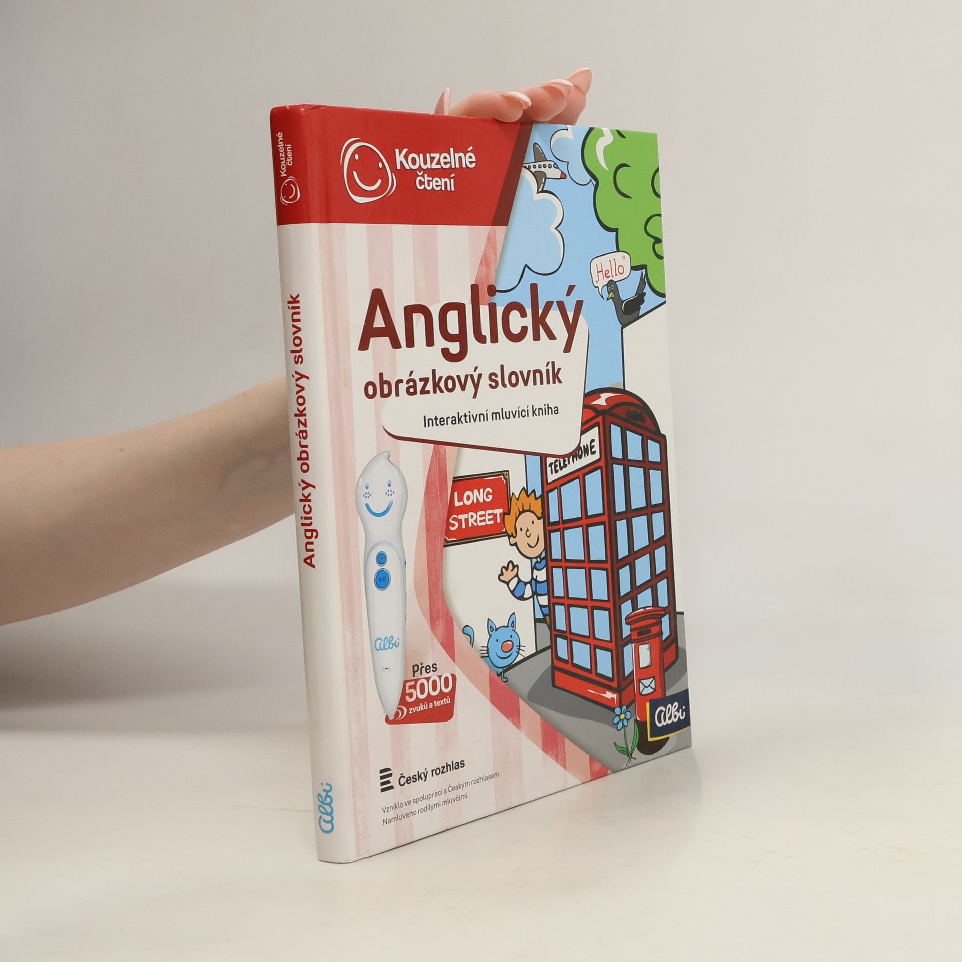 Autorenkollektiv Anglický obrázkový slovník. Interaktivní mluvící kniha