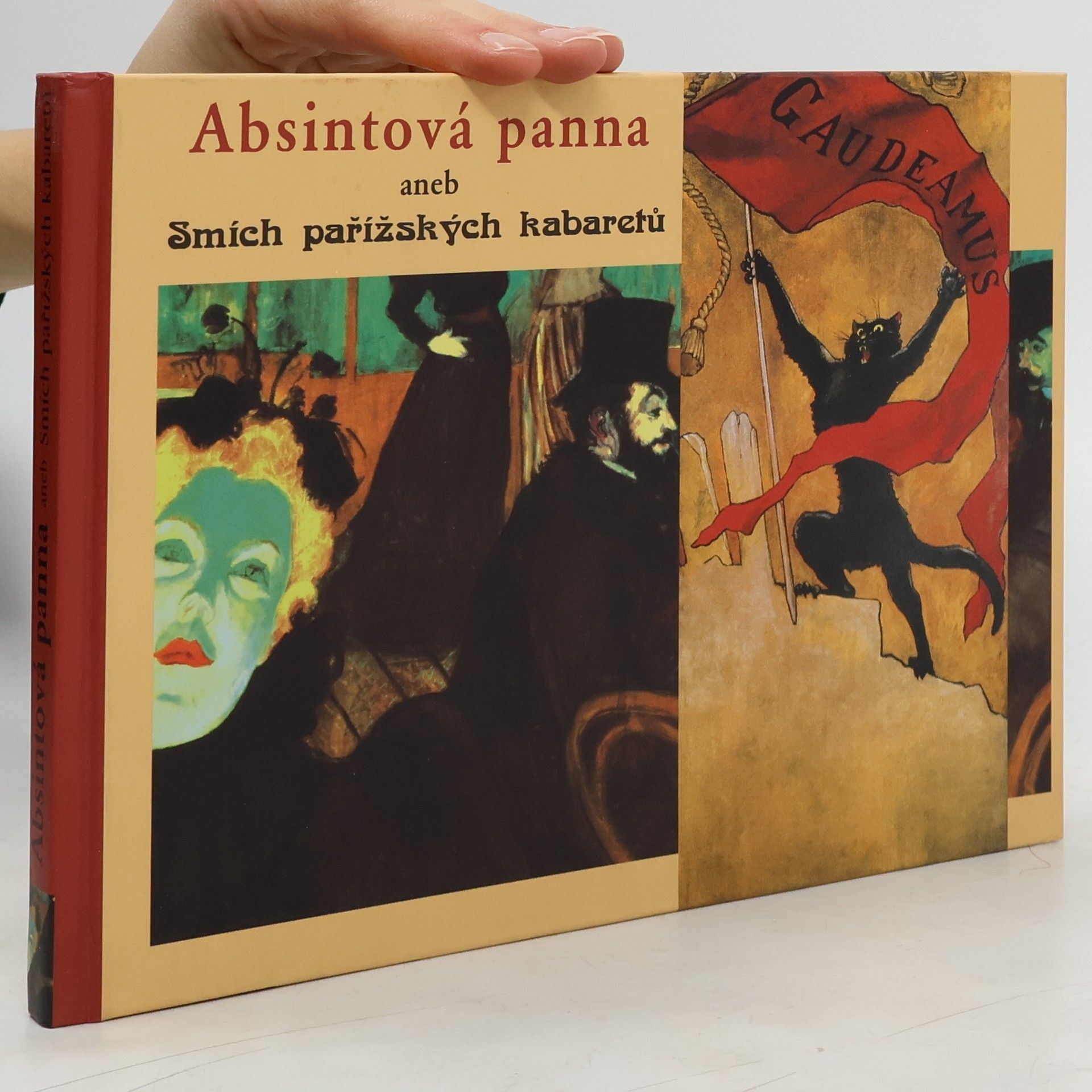 * antologie Absintová panna aneb smích pařížských kabaretu