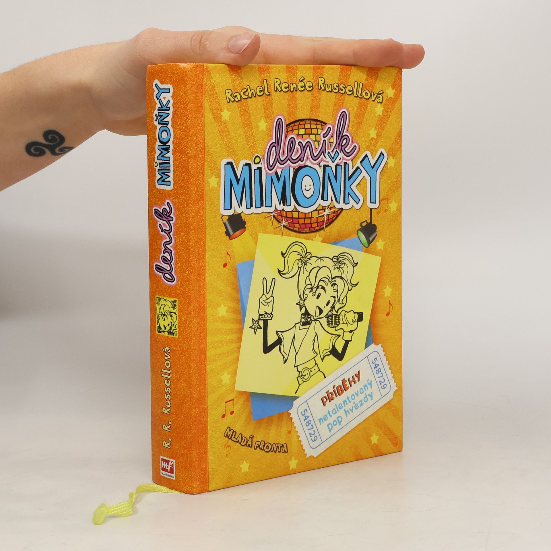 Rachel Renée Russellová Deník mimoňky 3. Příběhy netalentovaný pop hvězdy