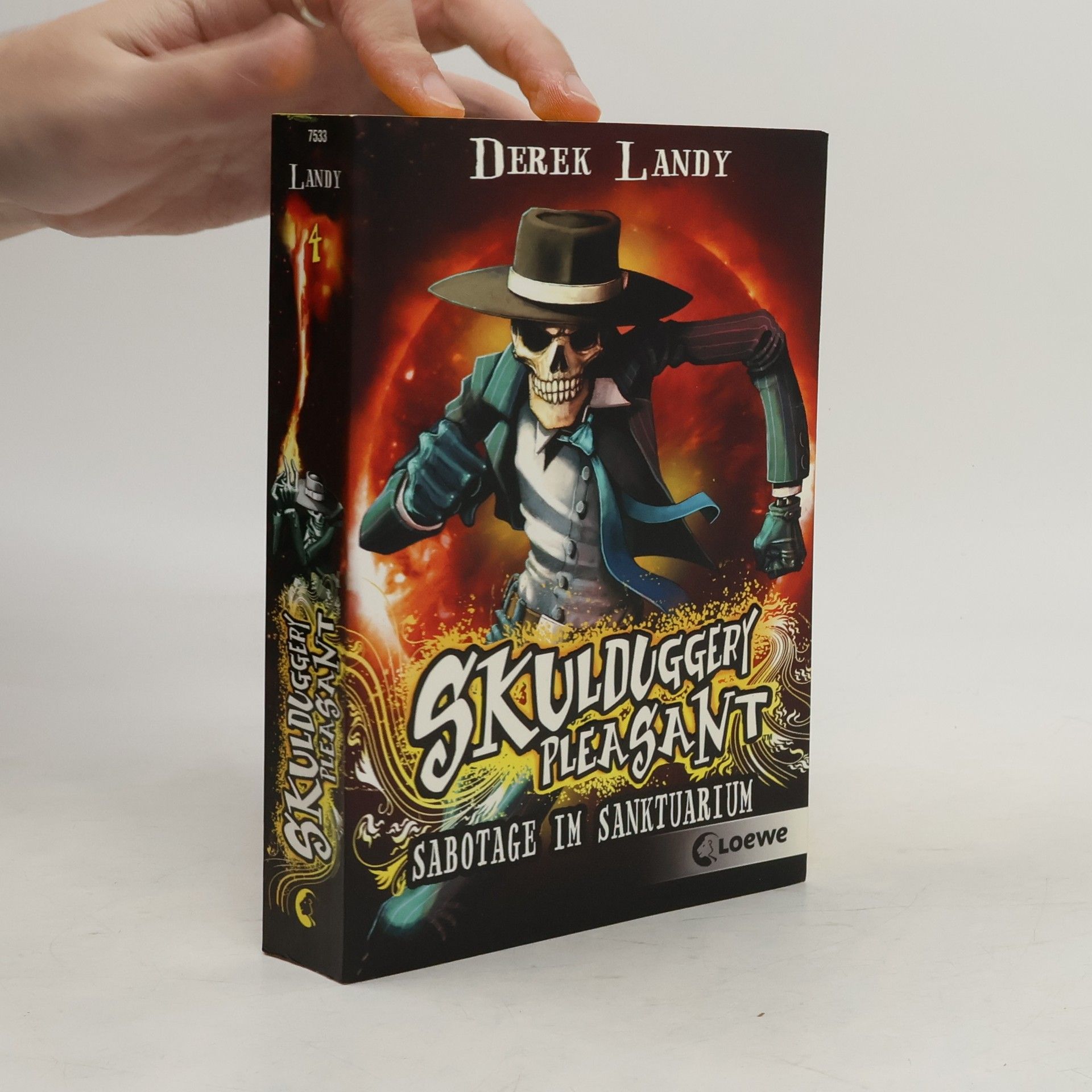 Derek Landy Skulduggery Pleasant Sabotage im Sanktuarium