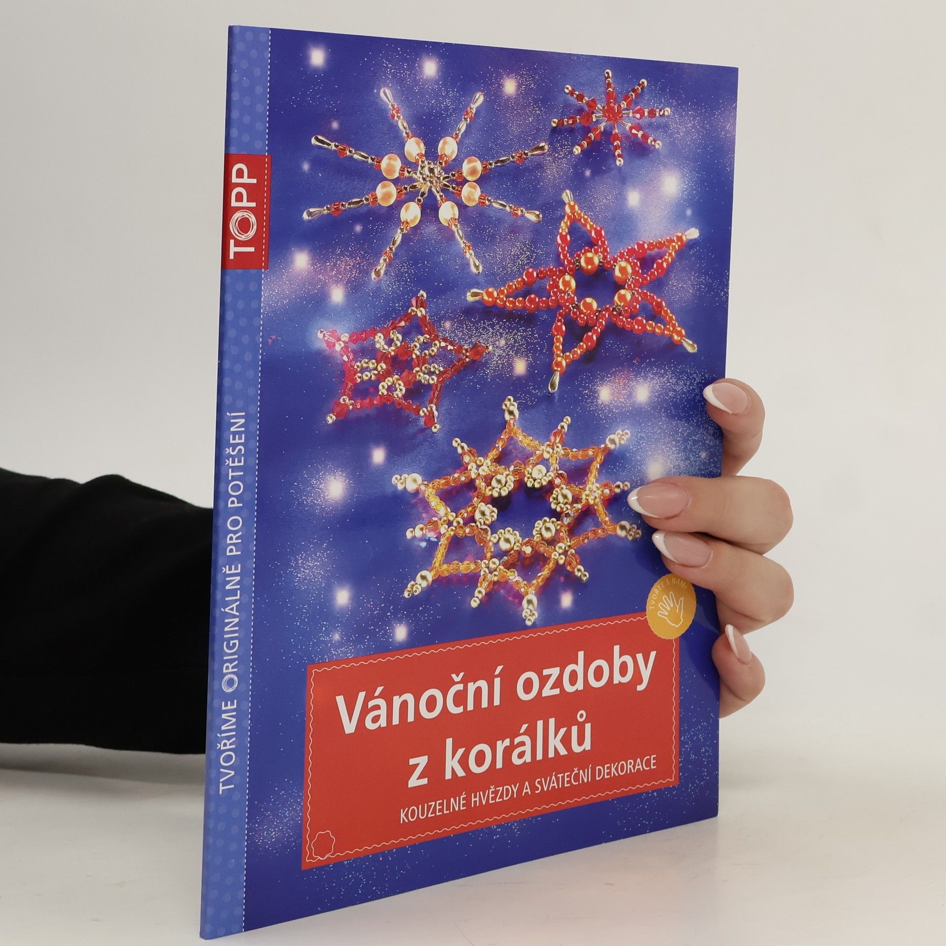 Heidrun Röhr Vánoční ozdoby z korálků : kouzelné hvězdy a sváteční dekorace