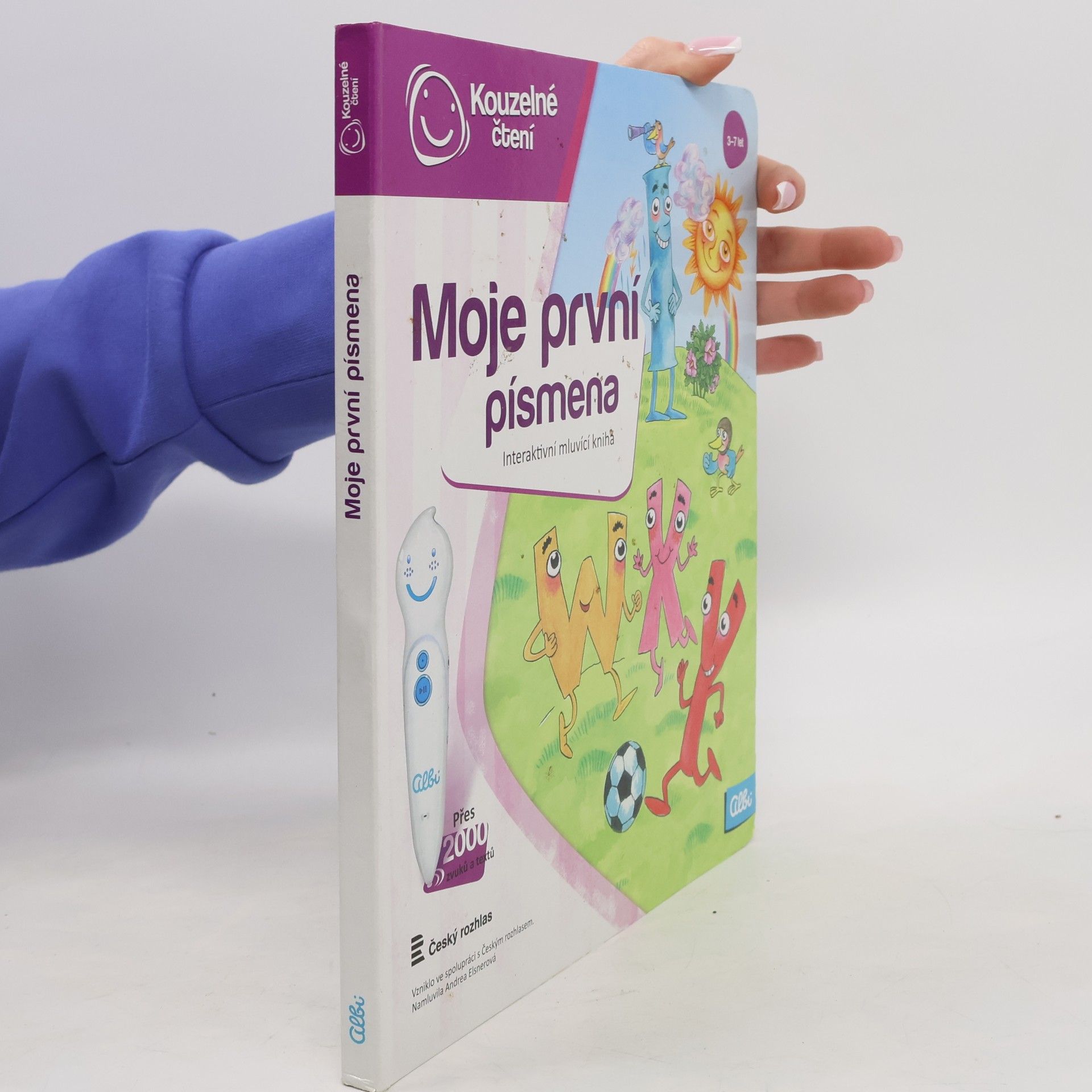 Moje první písmena. Interaktivní mluvící kniha