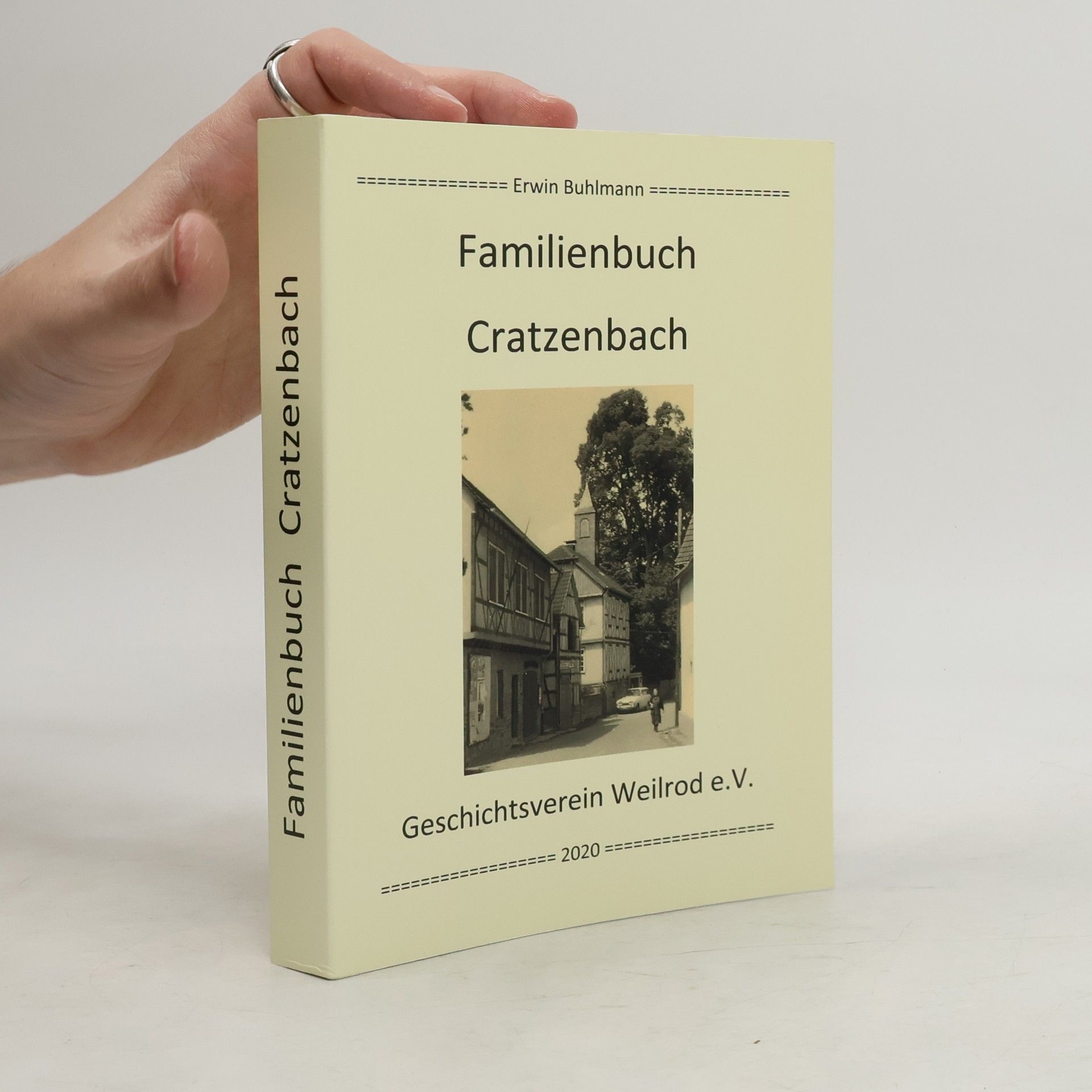 Erwin Buhlmann Familienbuch Cratzenbach