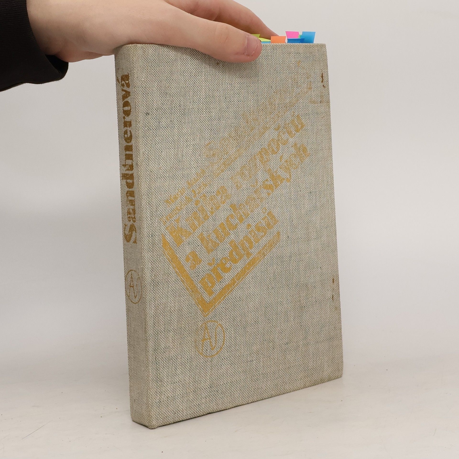 Marie Janků Sandtnerová Kniha rozpočtů a kuchařských předpisů