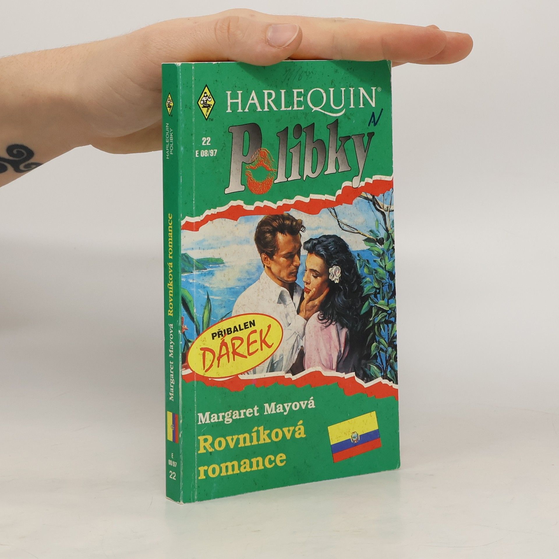 Margaret May Rovníková romance. Harlequin Polibky 22 E 08/97