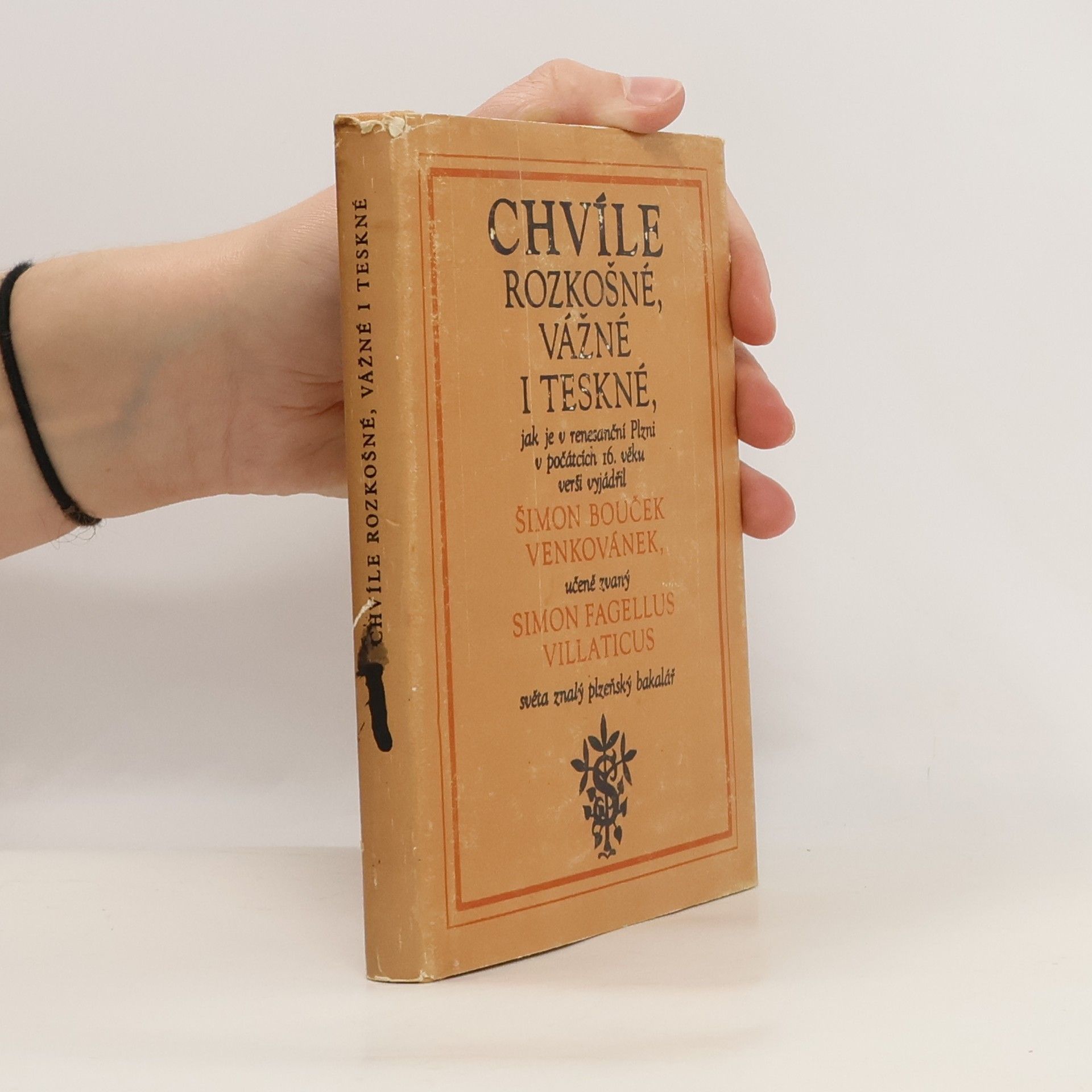 Šimon Venkovánek Bouček Chvíle rozkošné, vážné i teskné