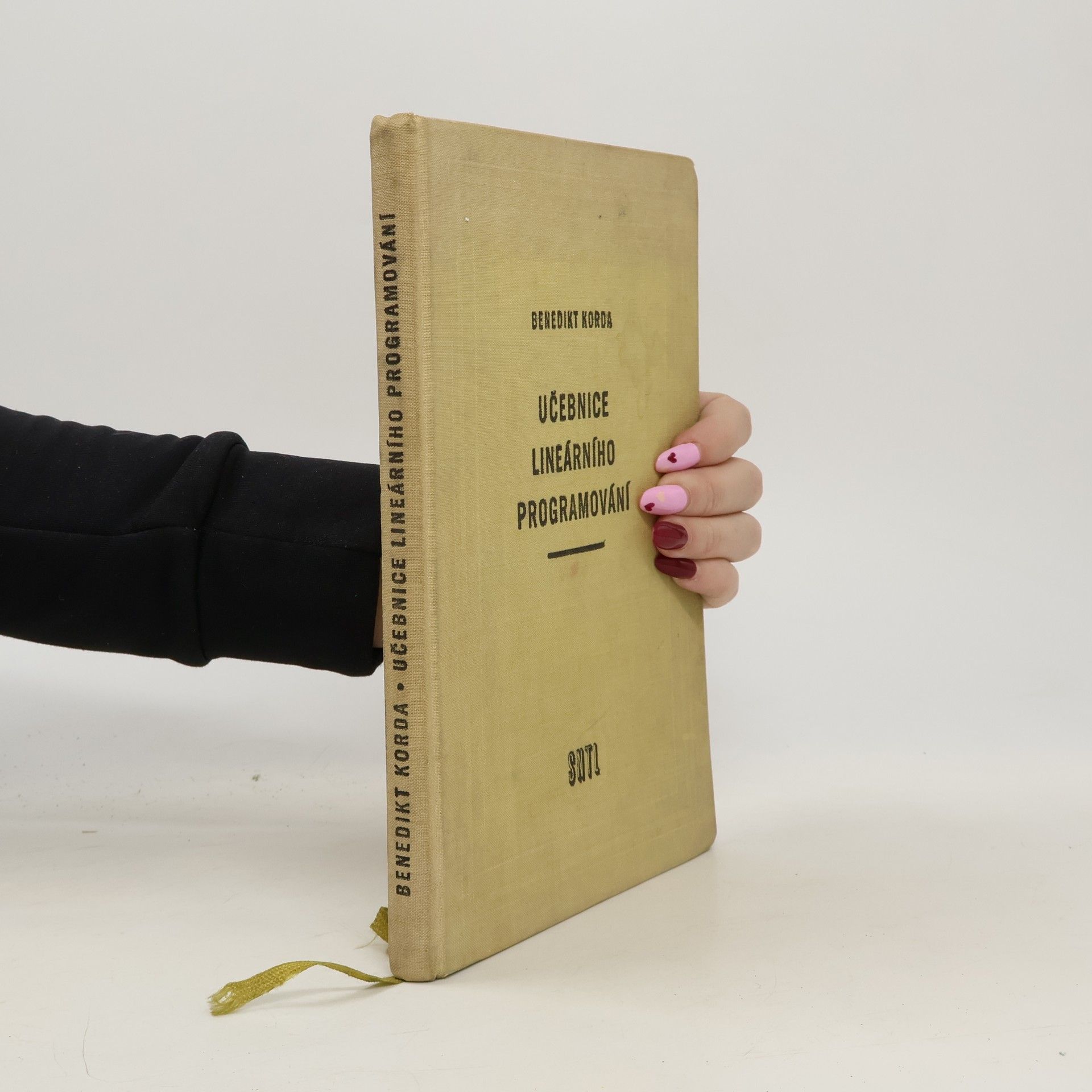 Benedikt Korda Učebnice lineárního programování : Učeb. pro vys. školy