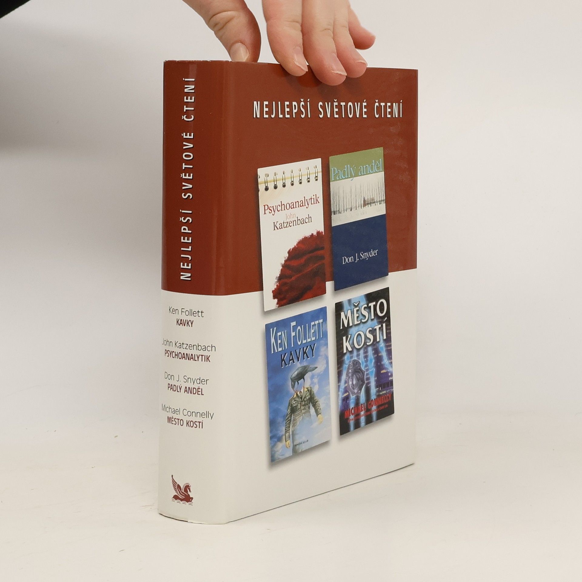 Nejlepší světové čtení. Psychoanalytik. Padlý anděl. Kavky. Město kostí