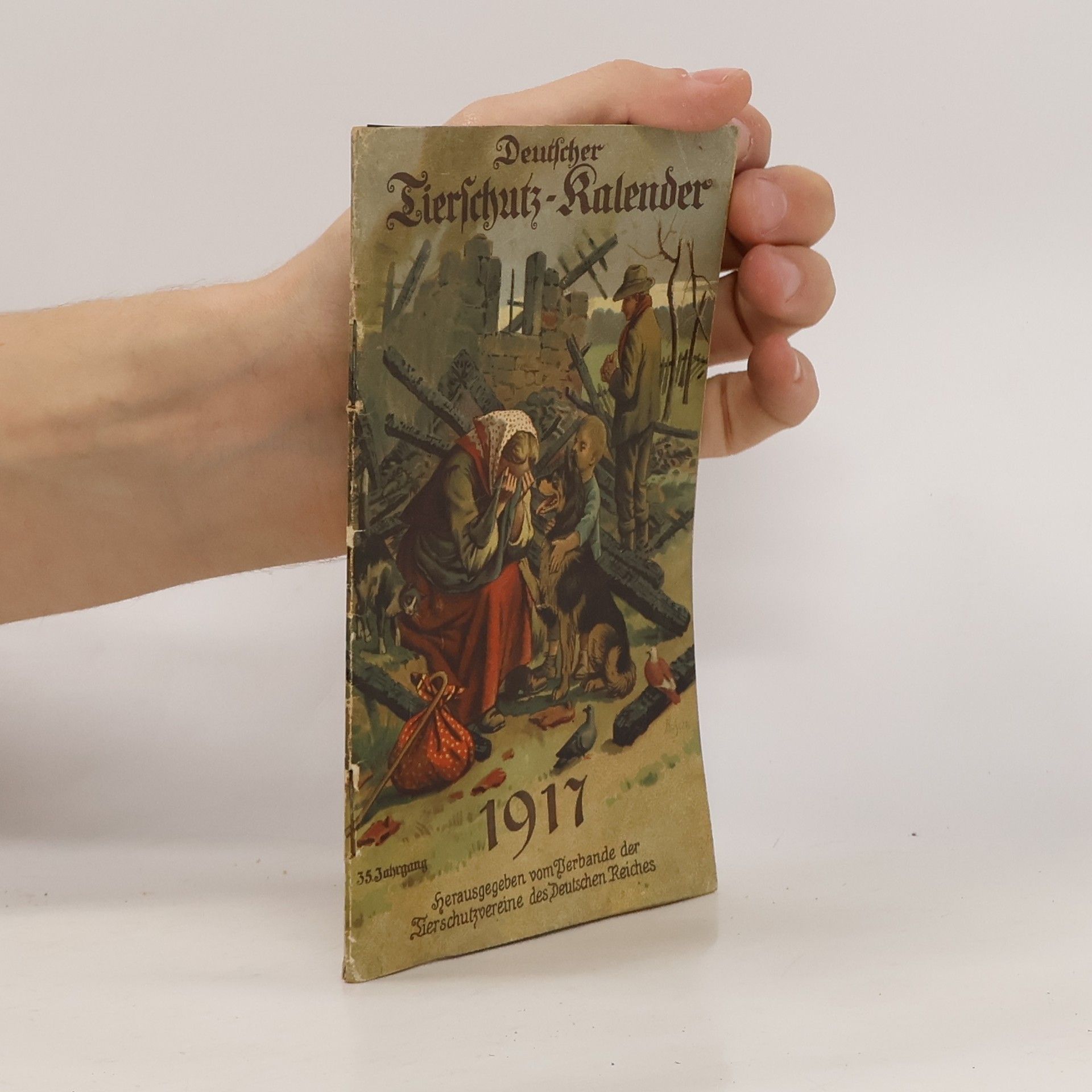 Auteurscollectief Deutscher Tierschutz-Kalender 1917. 35. Jahrgang