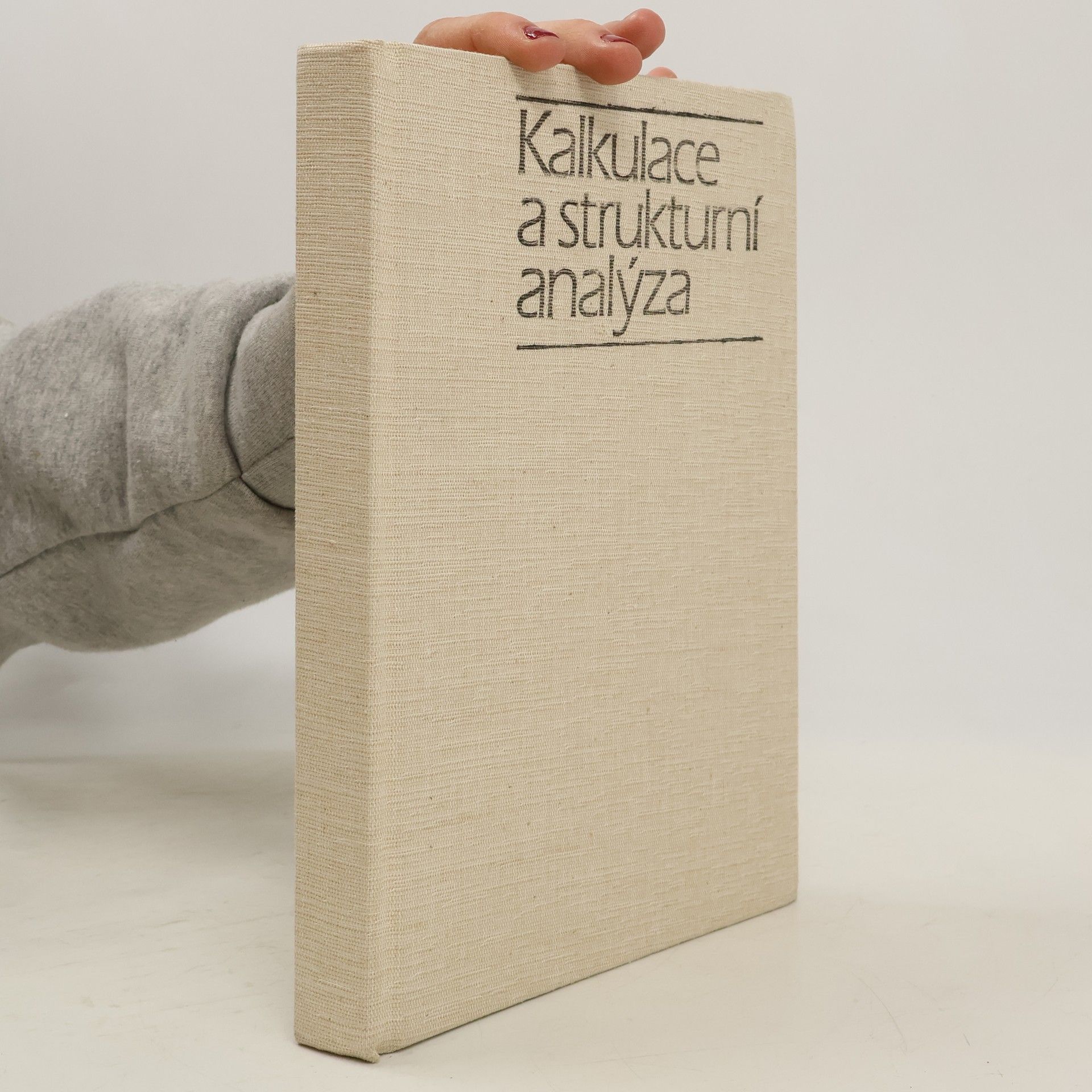 Jiří Vysušil Kalkulace a strukturní analýza