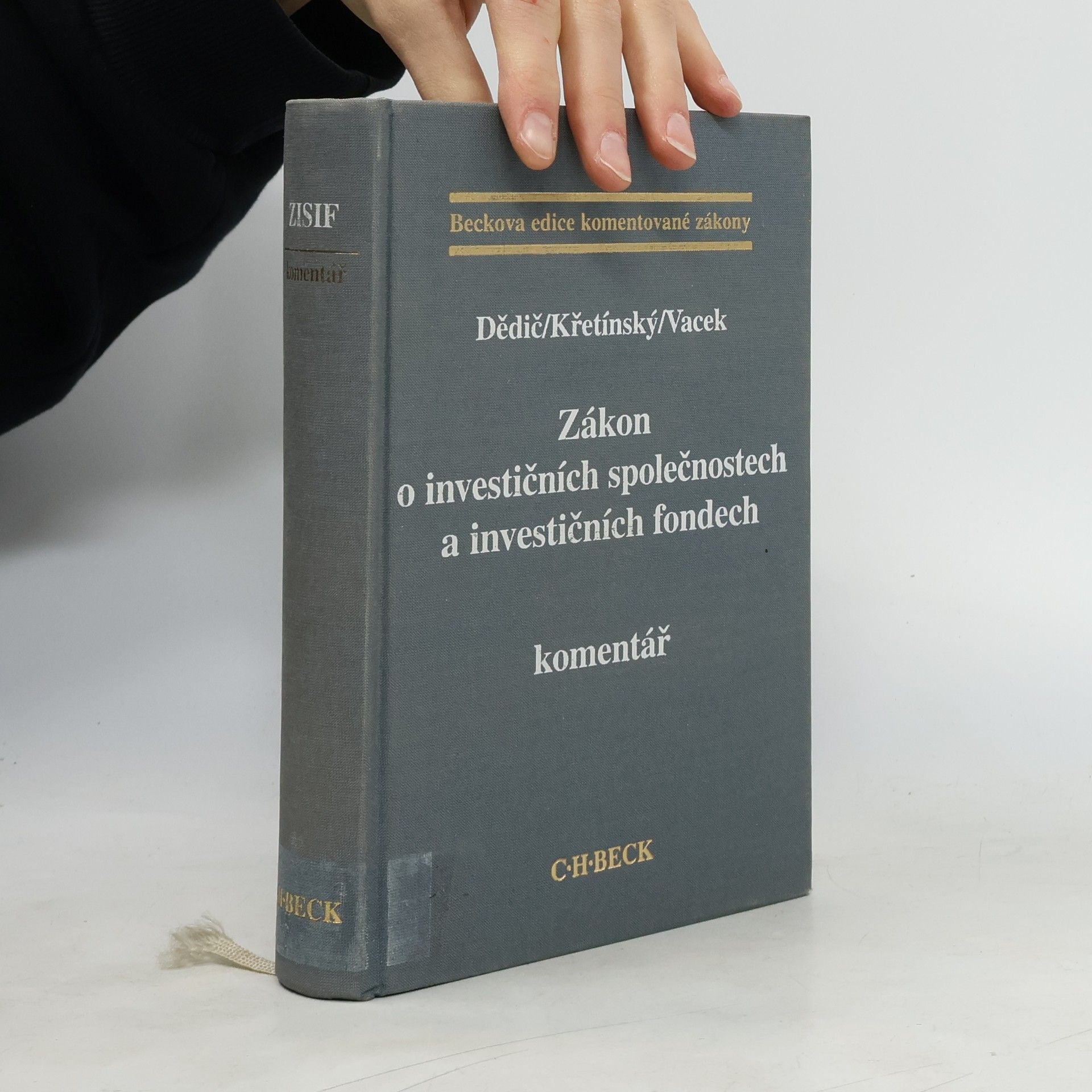 Jan Dědič Zákon o investičních společnostech a investičních fondech: Komentář
